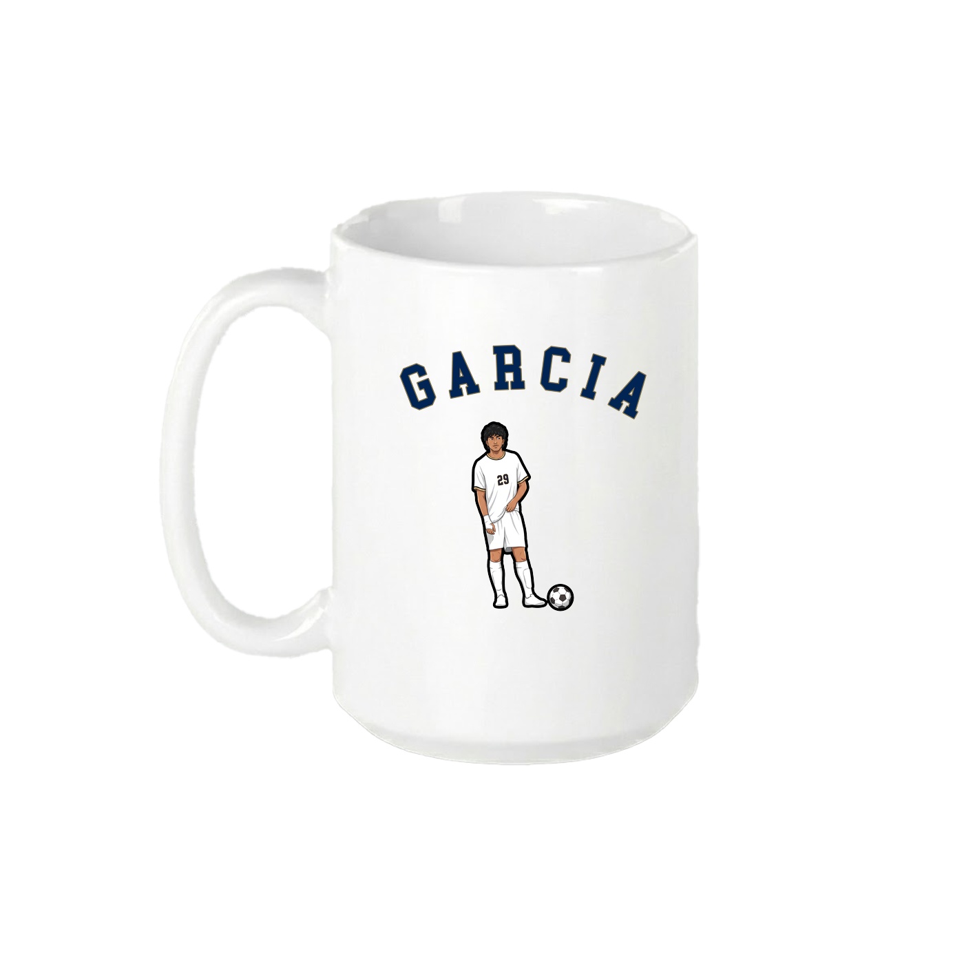 15oz Coffee Mug — Shirsey Arch in White