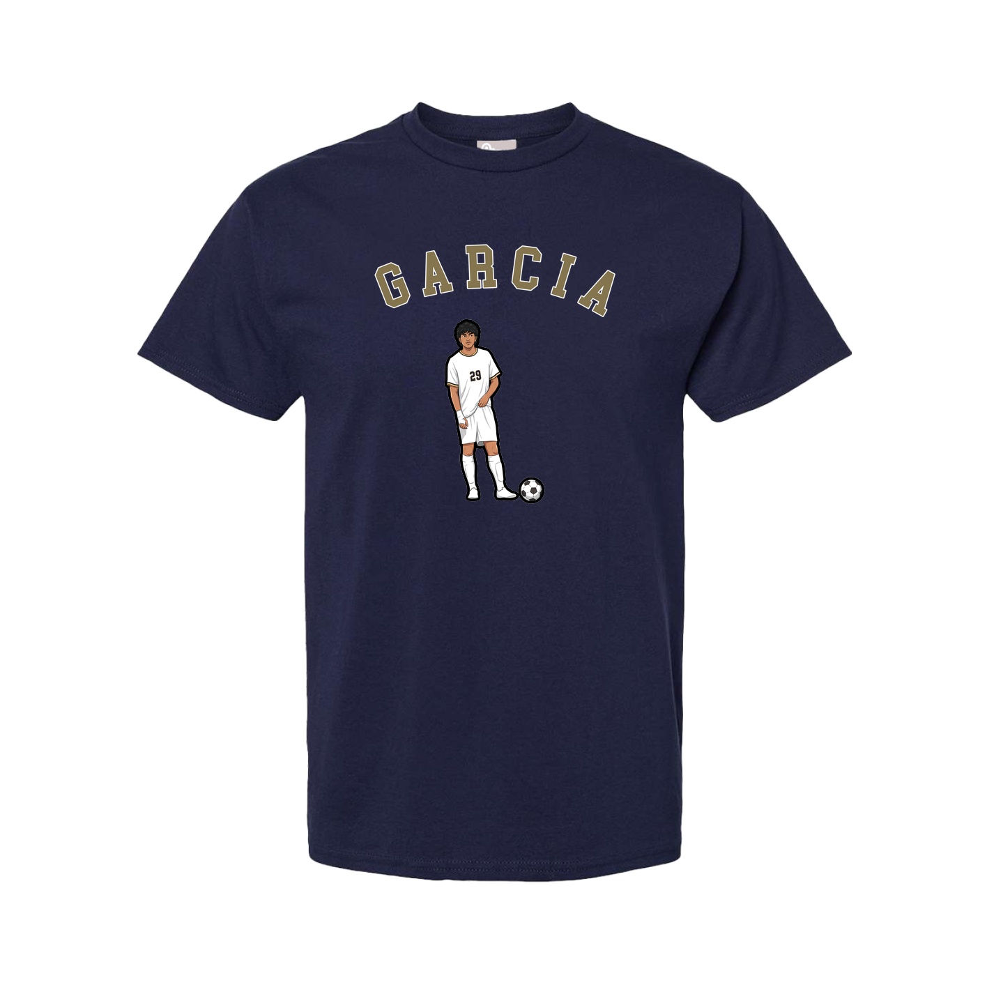 Youth Tee — Shirsey Arch in Navy
