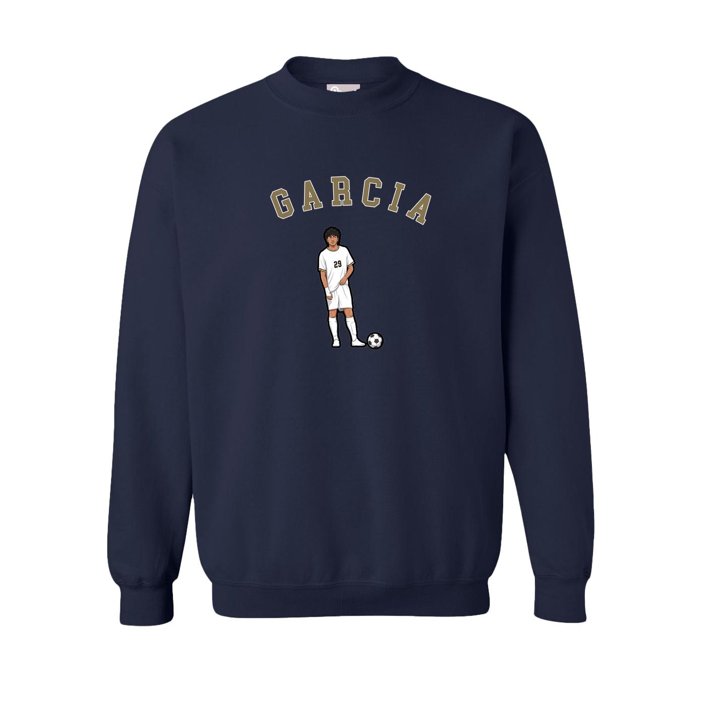 Fleece Crew — Shirsey Arch in Navy