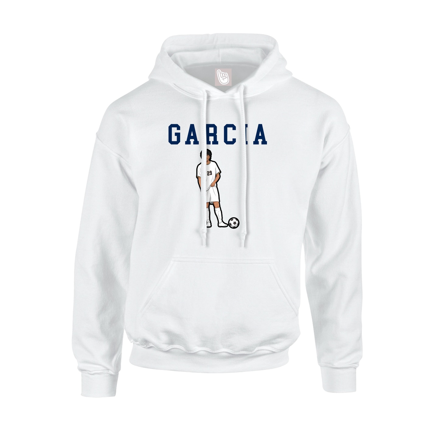 Youth Hoodie — Shirsey in White