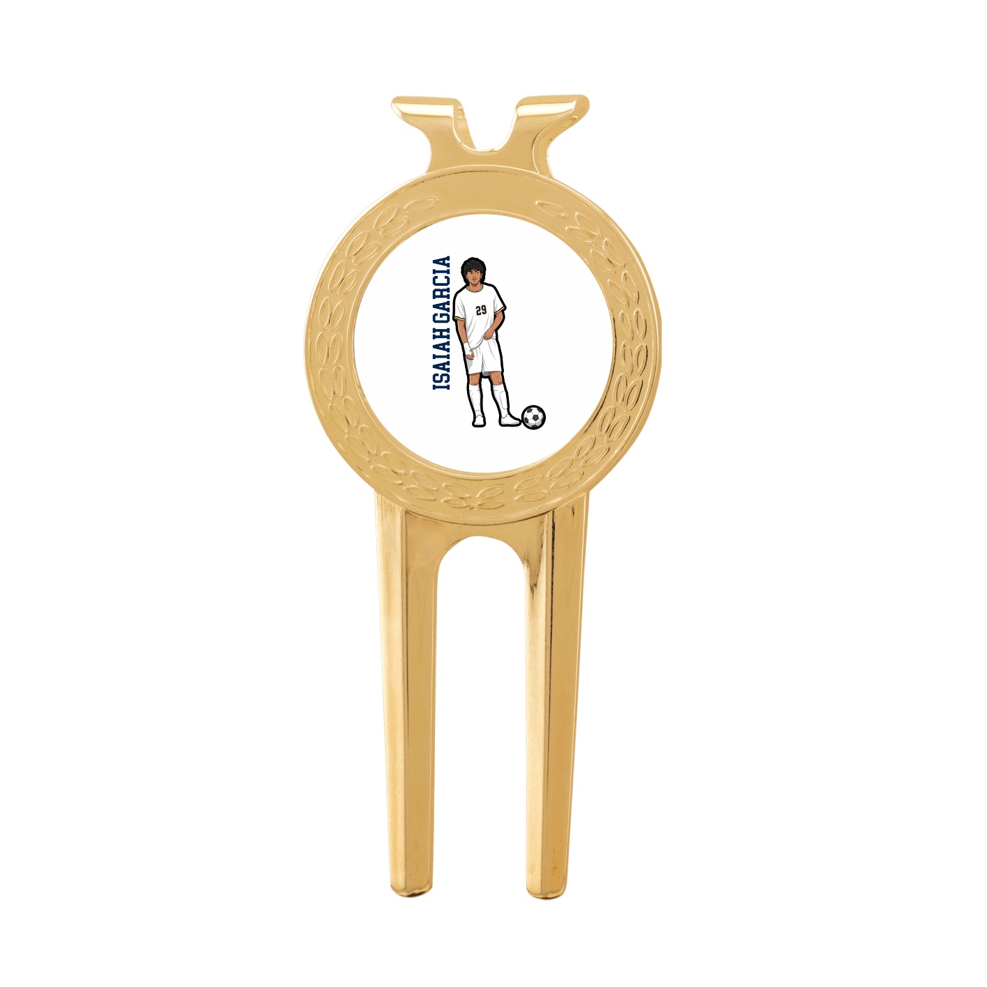Divot Tool with Ball Marker — Name Vertical in Classic