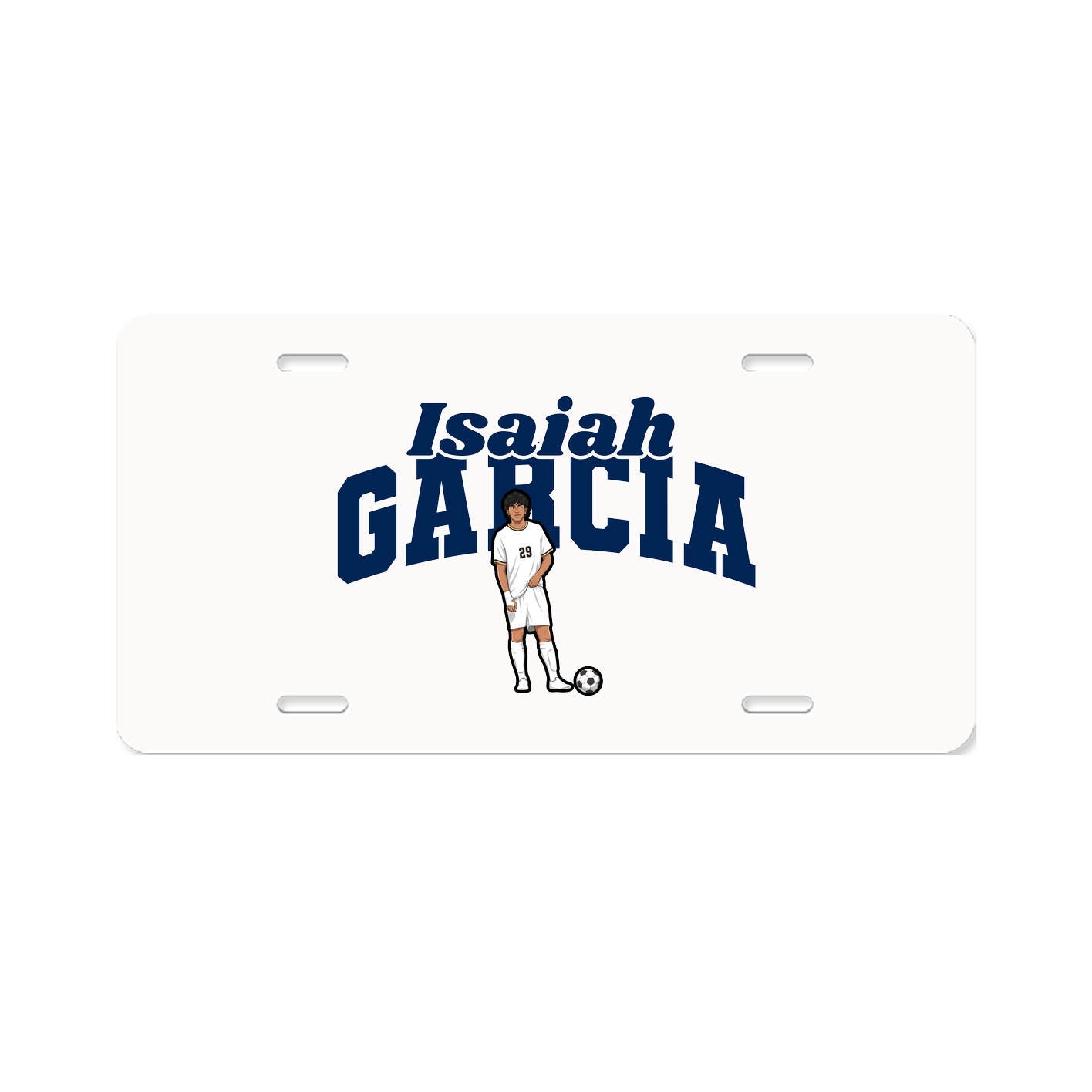 License Plate — Signature Arch in Classic