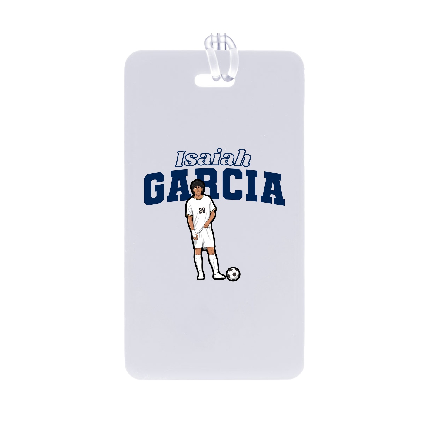 Bag Tag — Name Arch in Classic