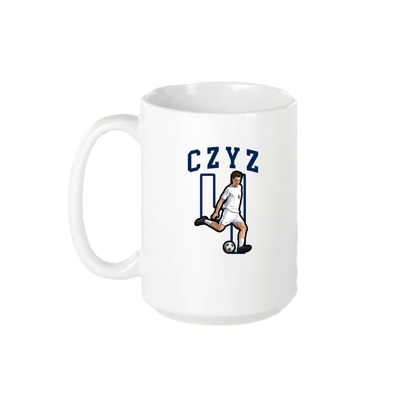 15oz Coffee Mug — Shirsey in White