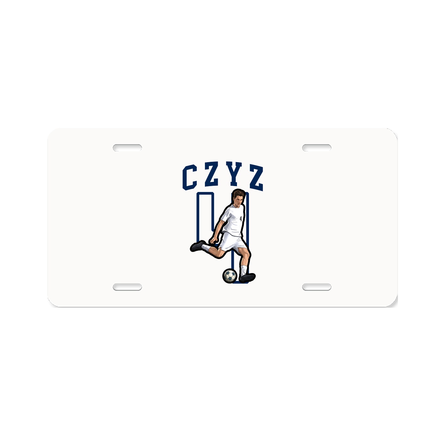 Aluminum License Plate