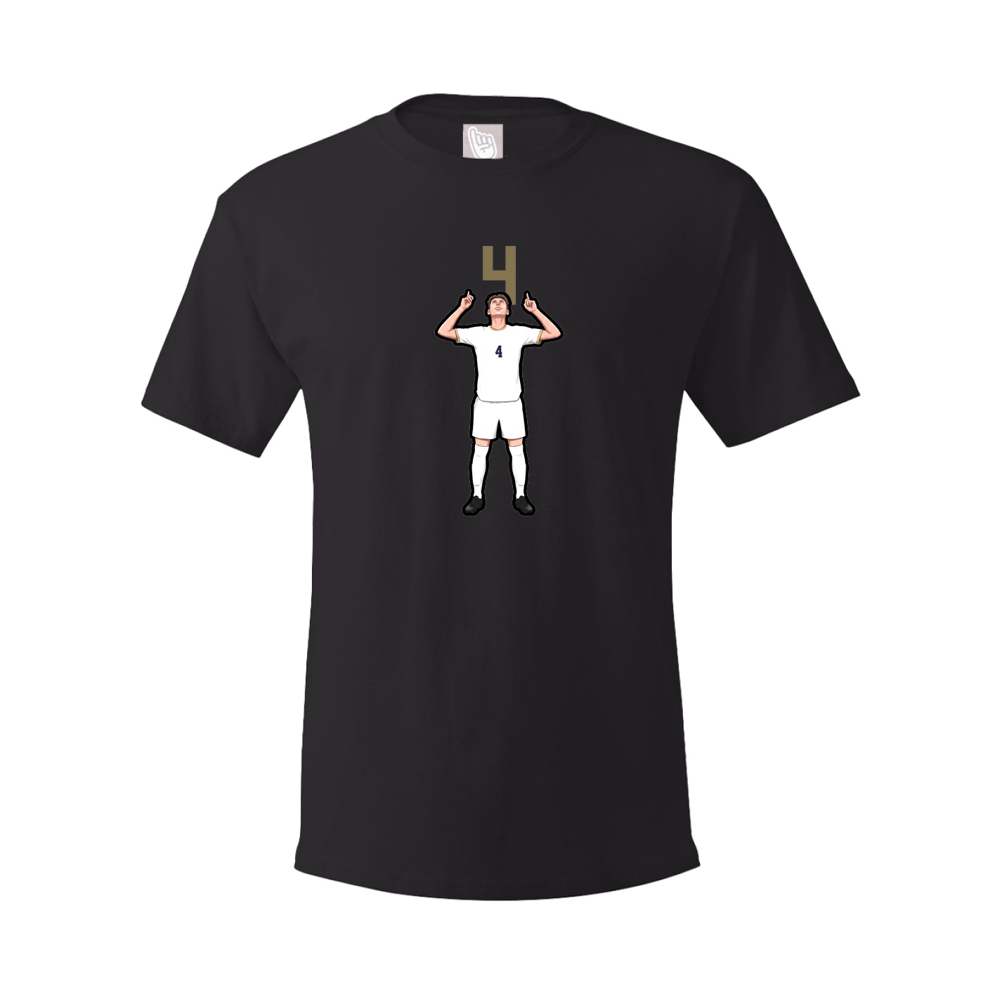 Tee — Number Top in Black