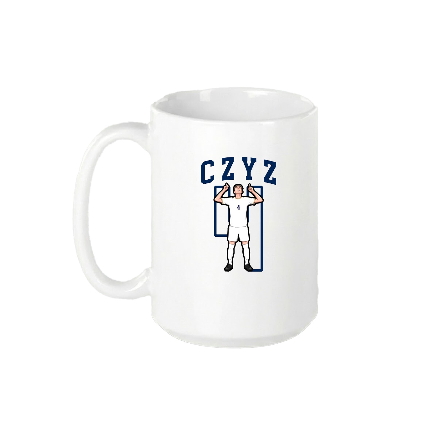 15oz Coffee Mug — Shirsey in White