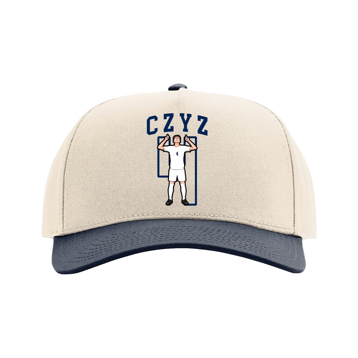 Full Fabric Five-Panel Champ Cap