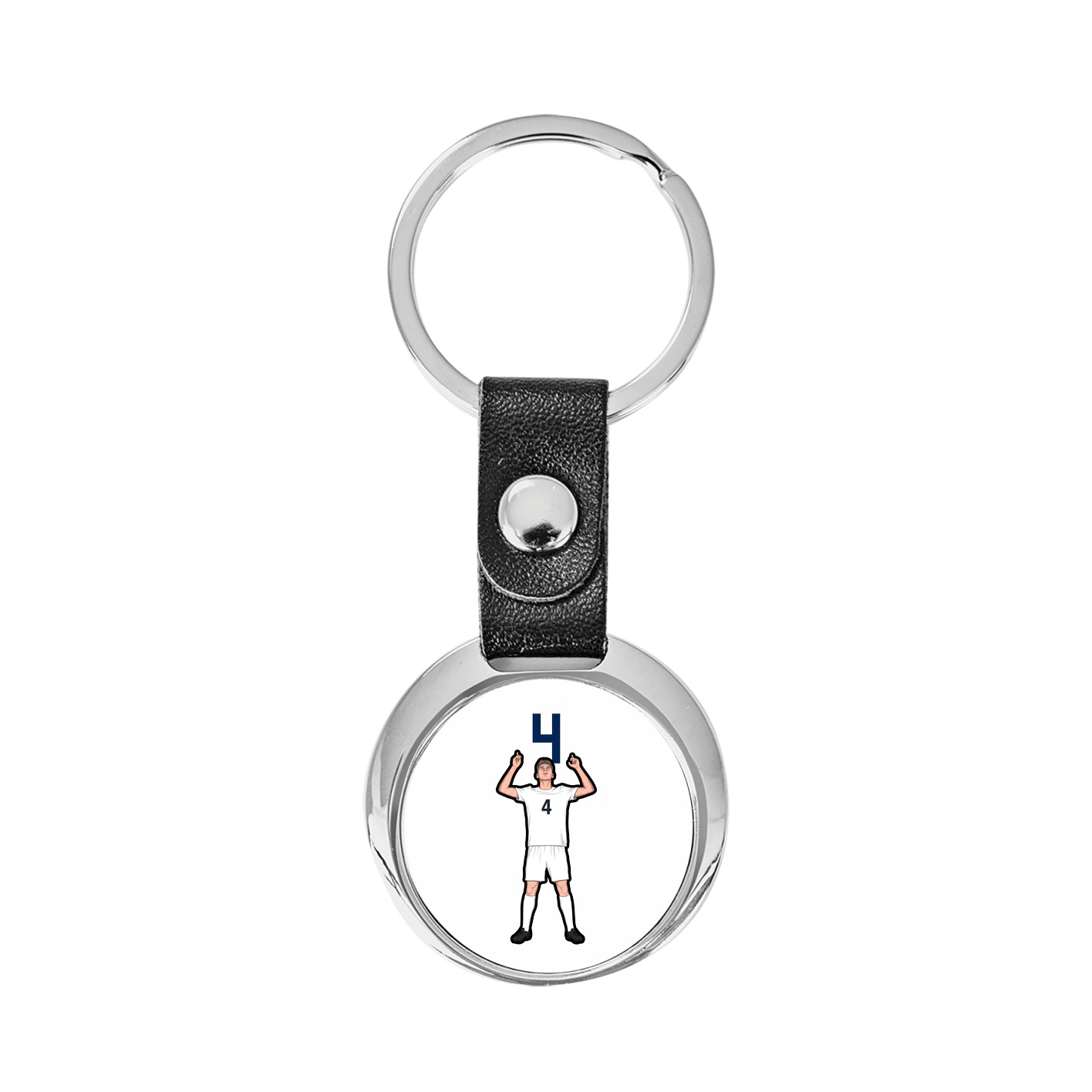 Key Chain — Number Top in Classic