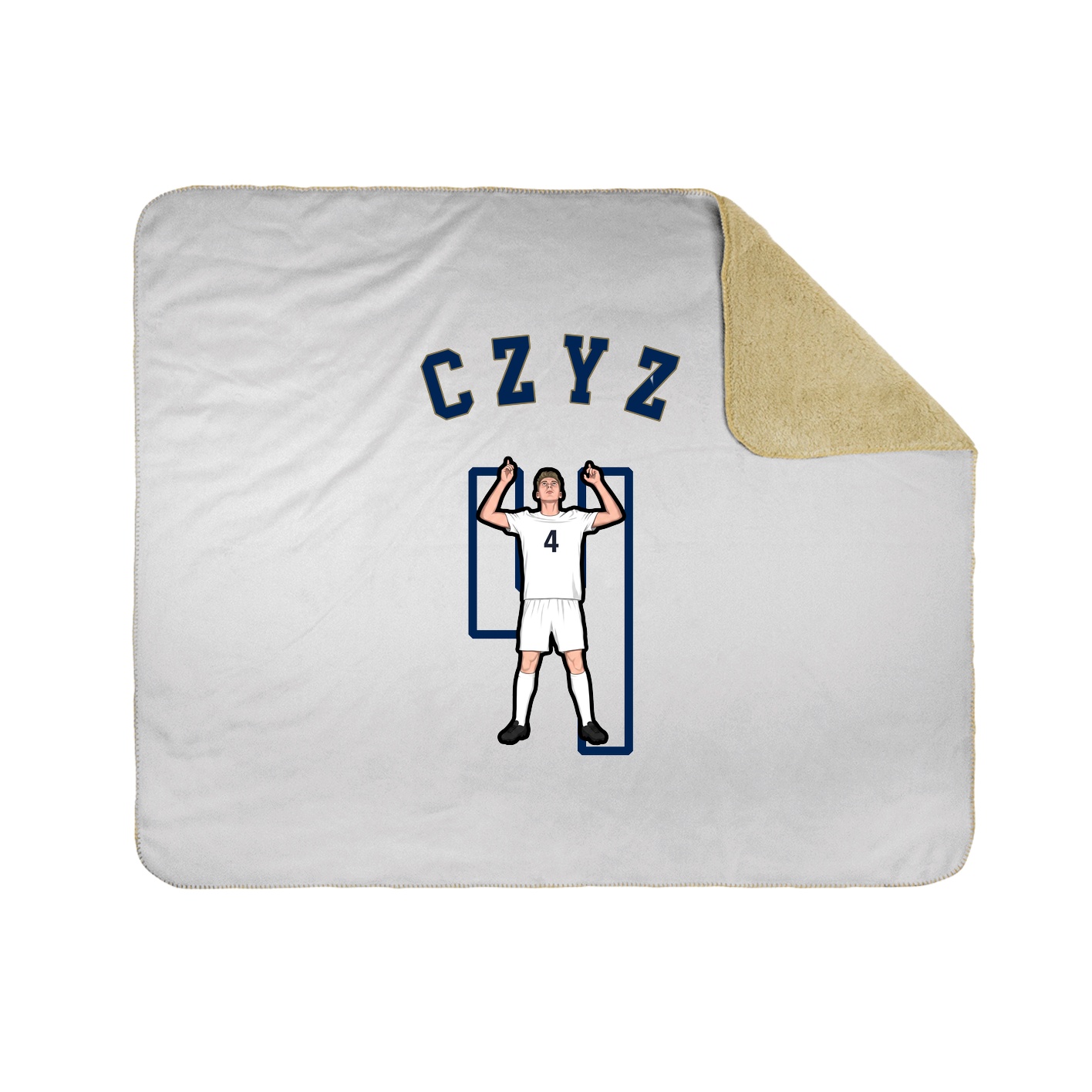 Throw Blanket — Shirsey Arch in White