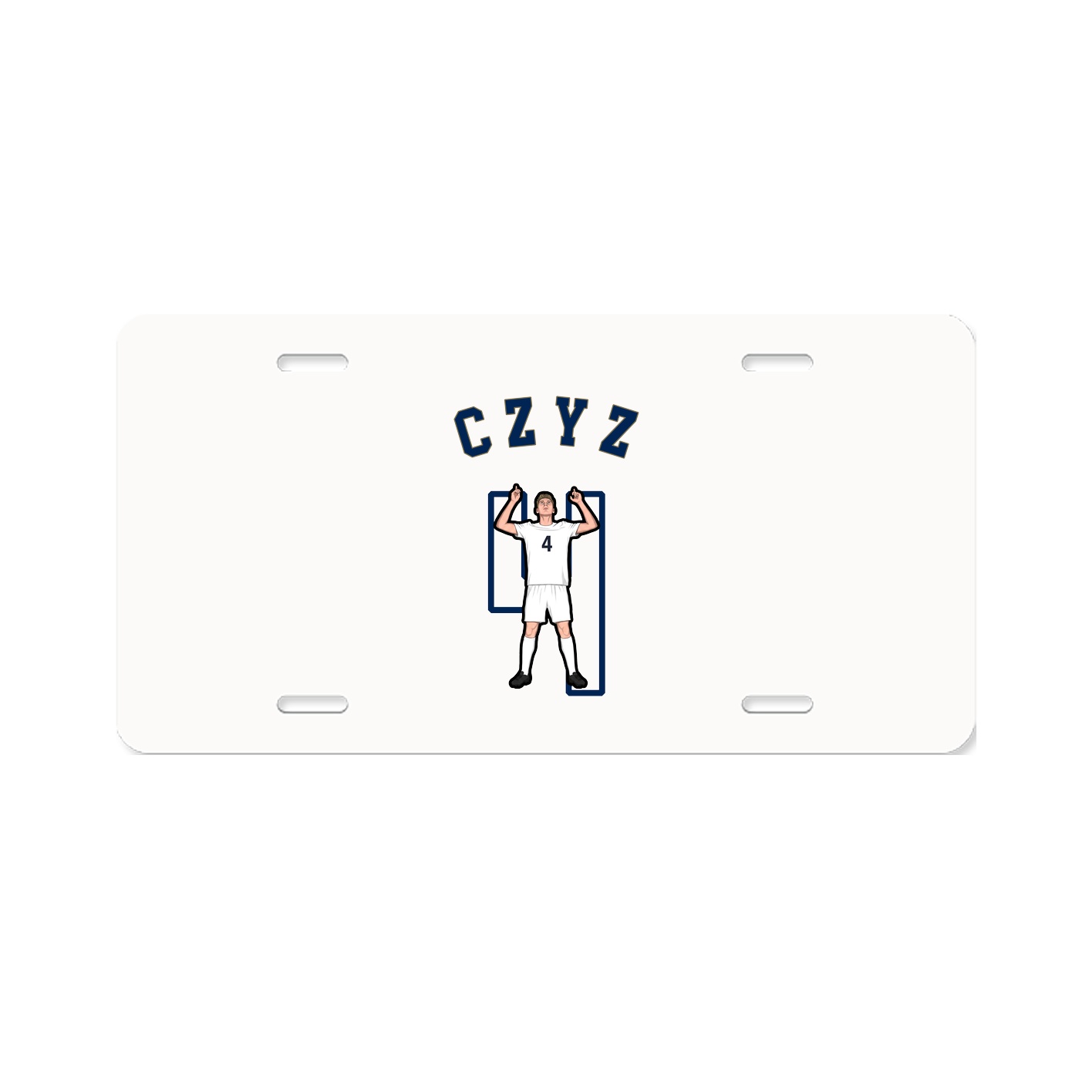 License Plate — Shirsey Arch in Classic