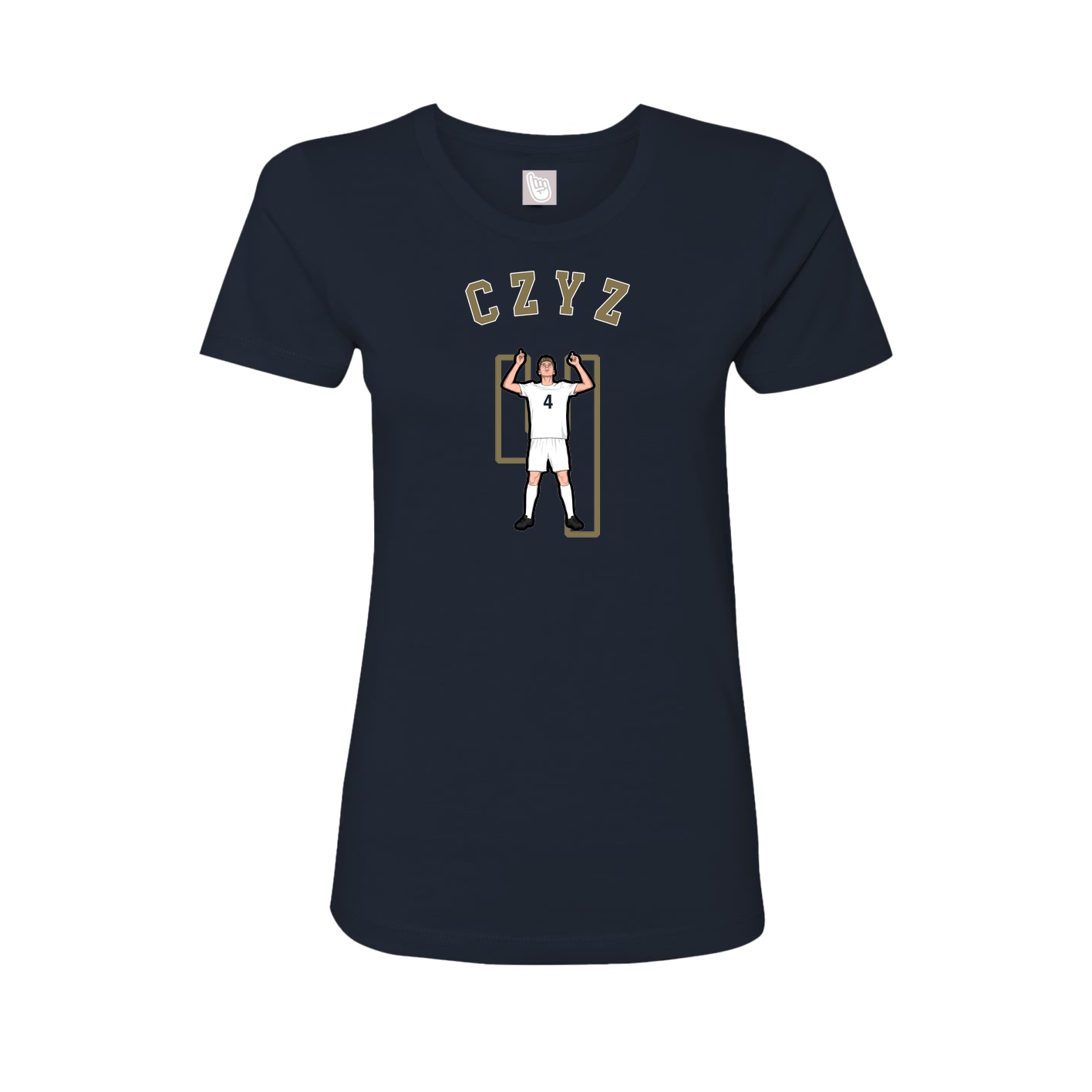 Womens Tee — Shirsey Arch in Navy