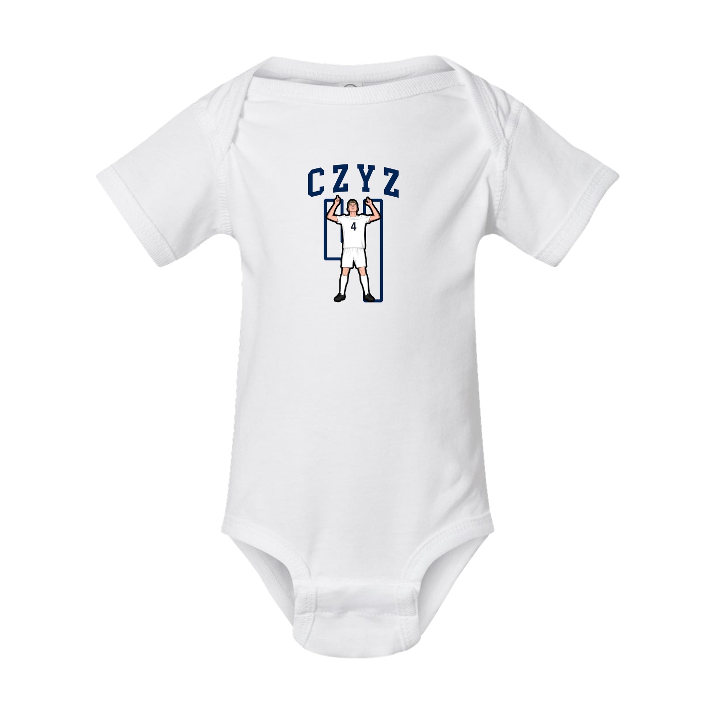 Baby Onesie — Shirsey in White