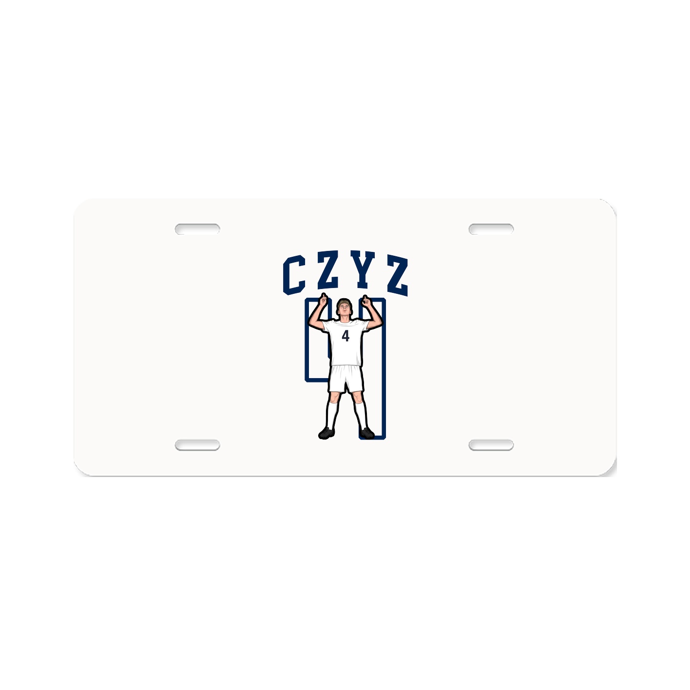 License Plate — Shirsey in Classic