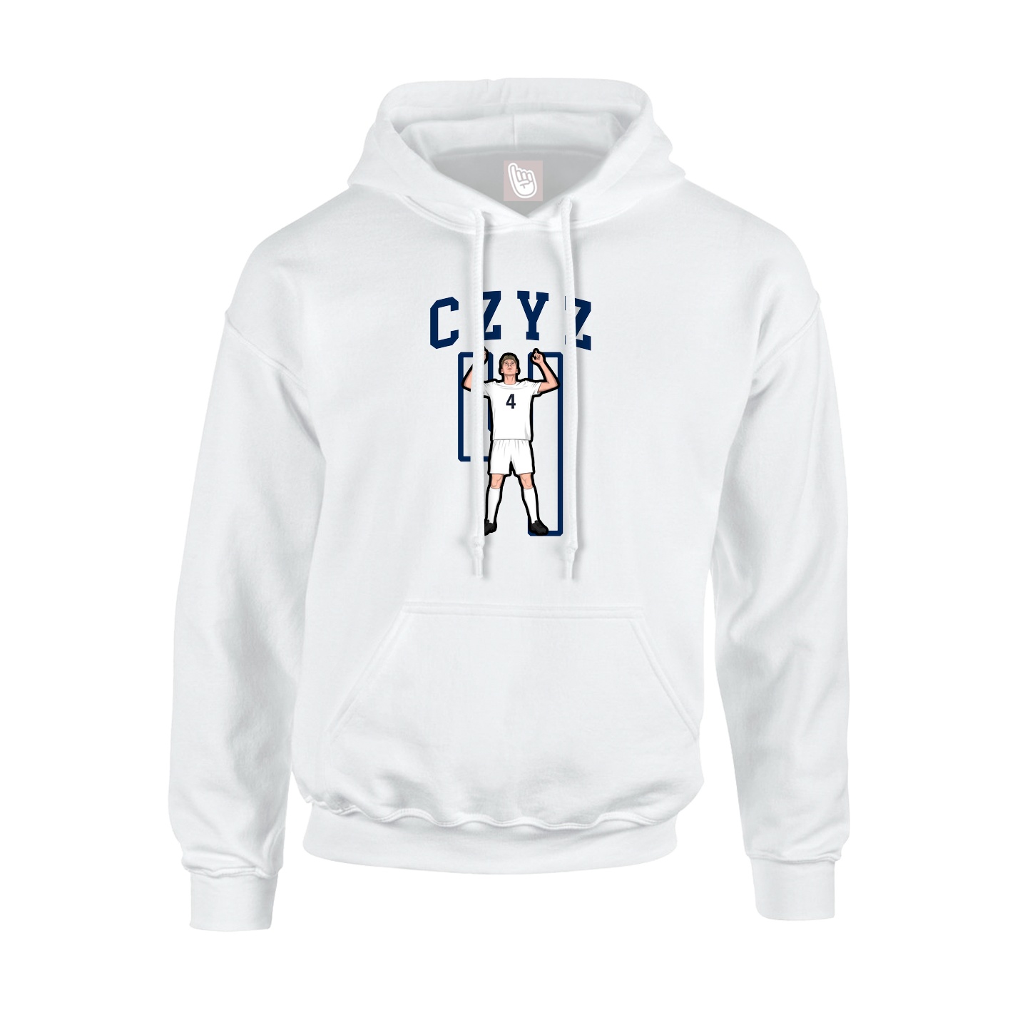 Youth Hoodie — Shirsey in White