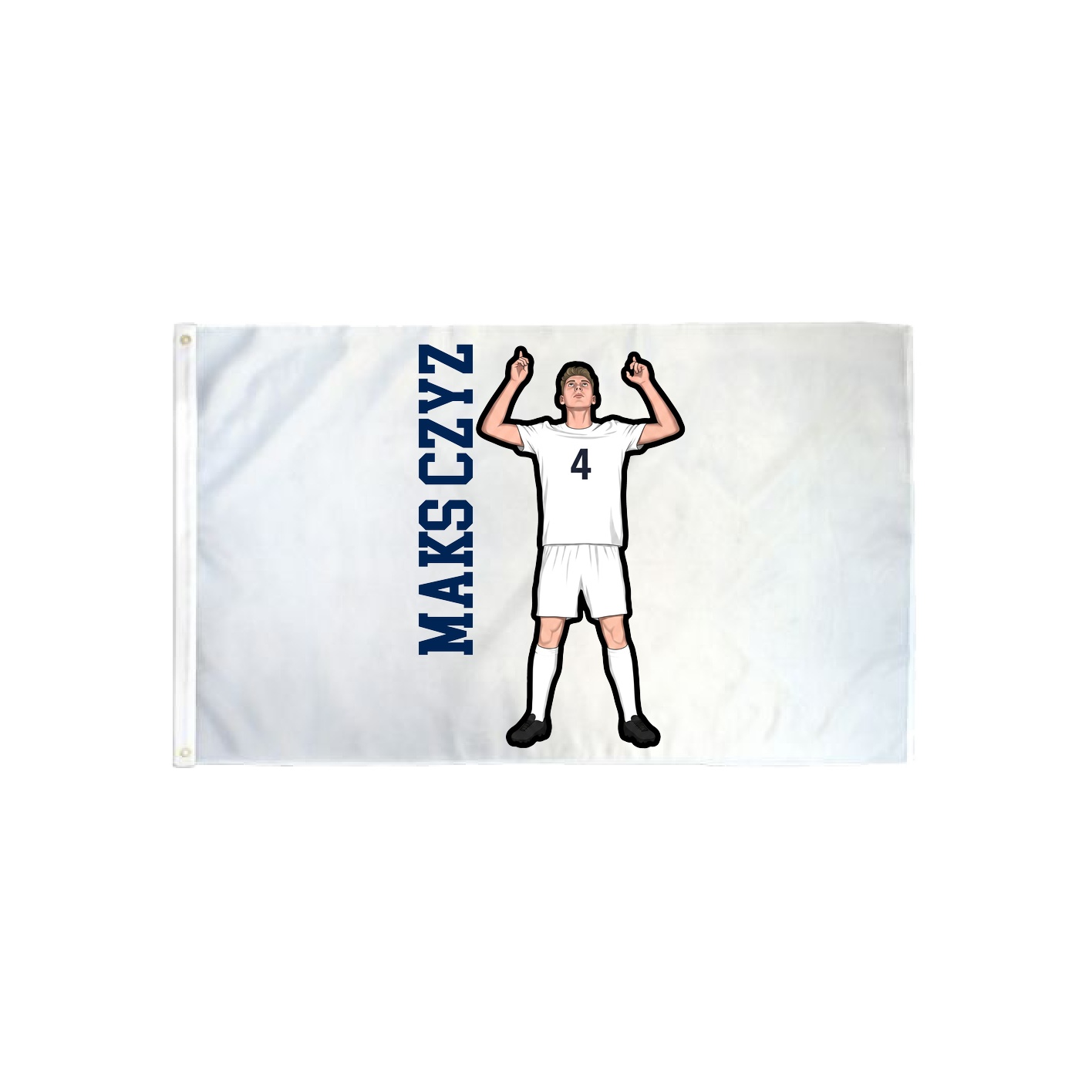 3x5 Flag — Name Vertical in Classic