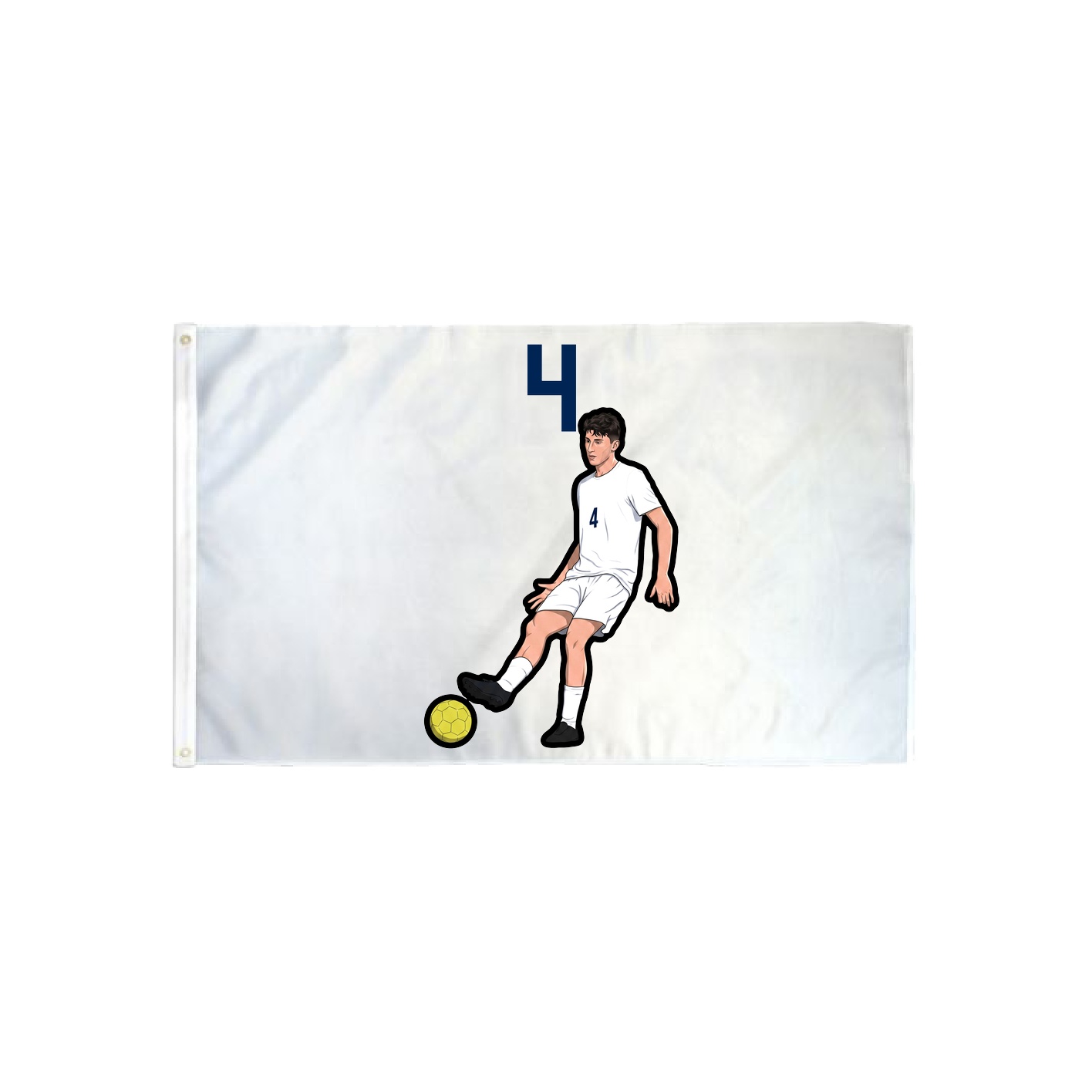 3x5 Flag — Number Top in Classic