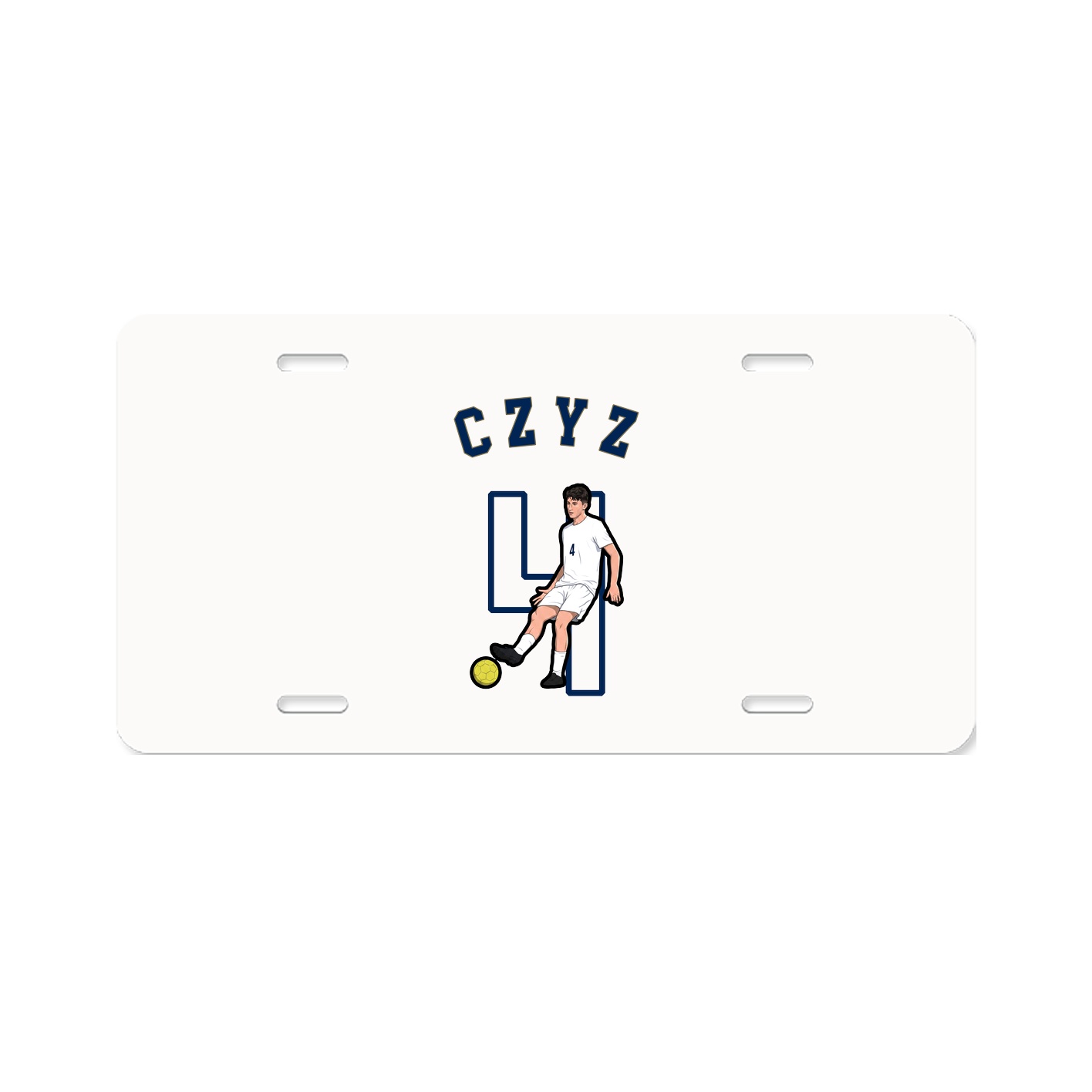 License Plate — Shirsey Arch in Classic