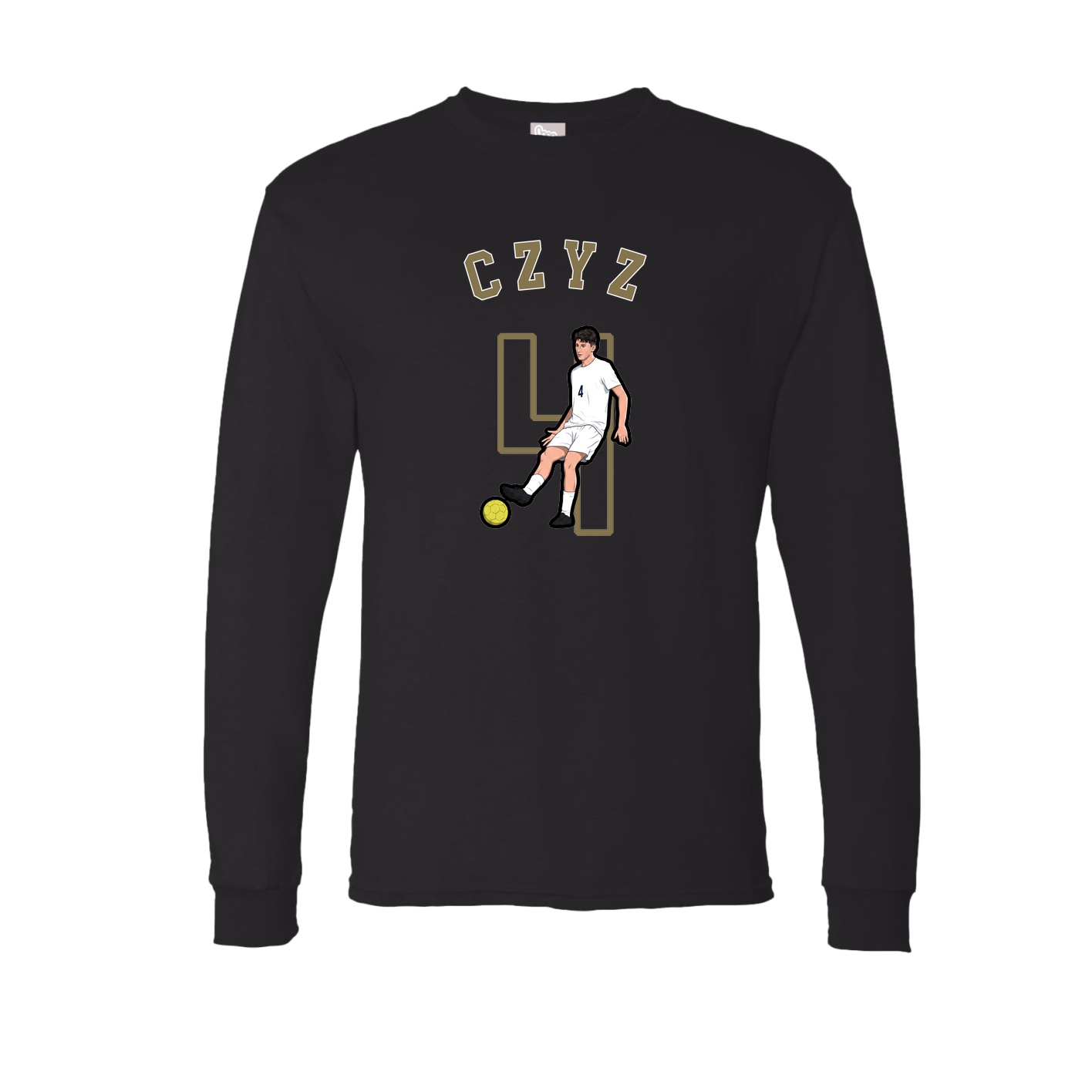 Long Sleeve Tee — Shirsey Arch in Black