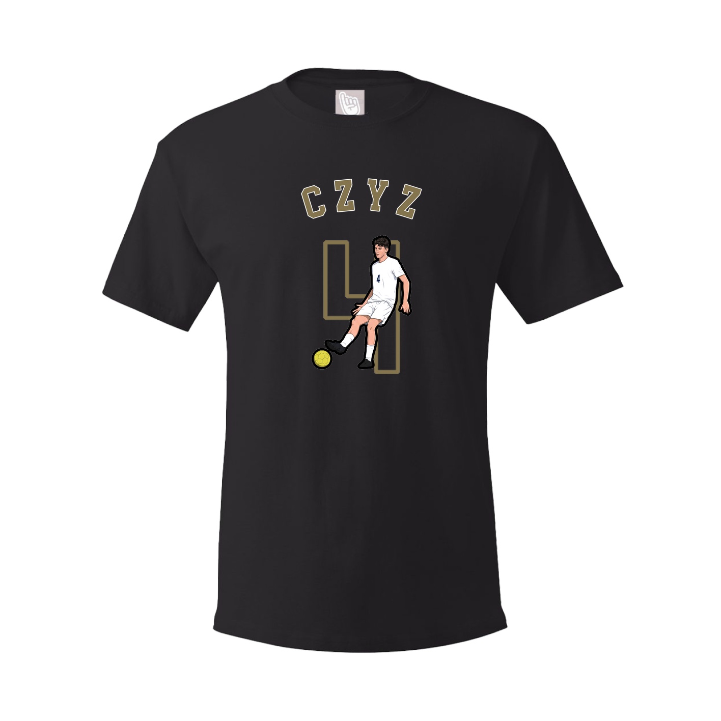 Youth Tee — Shirsey Arch in Black