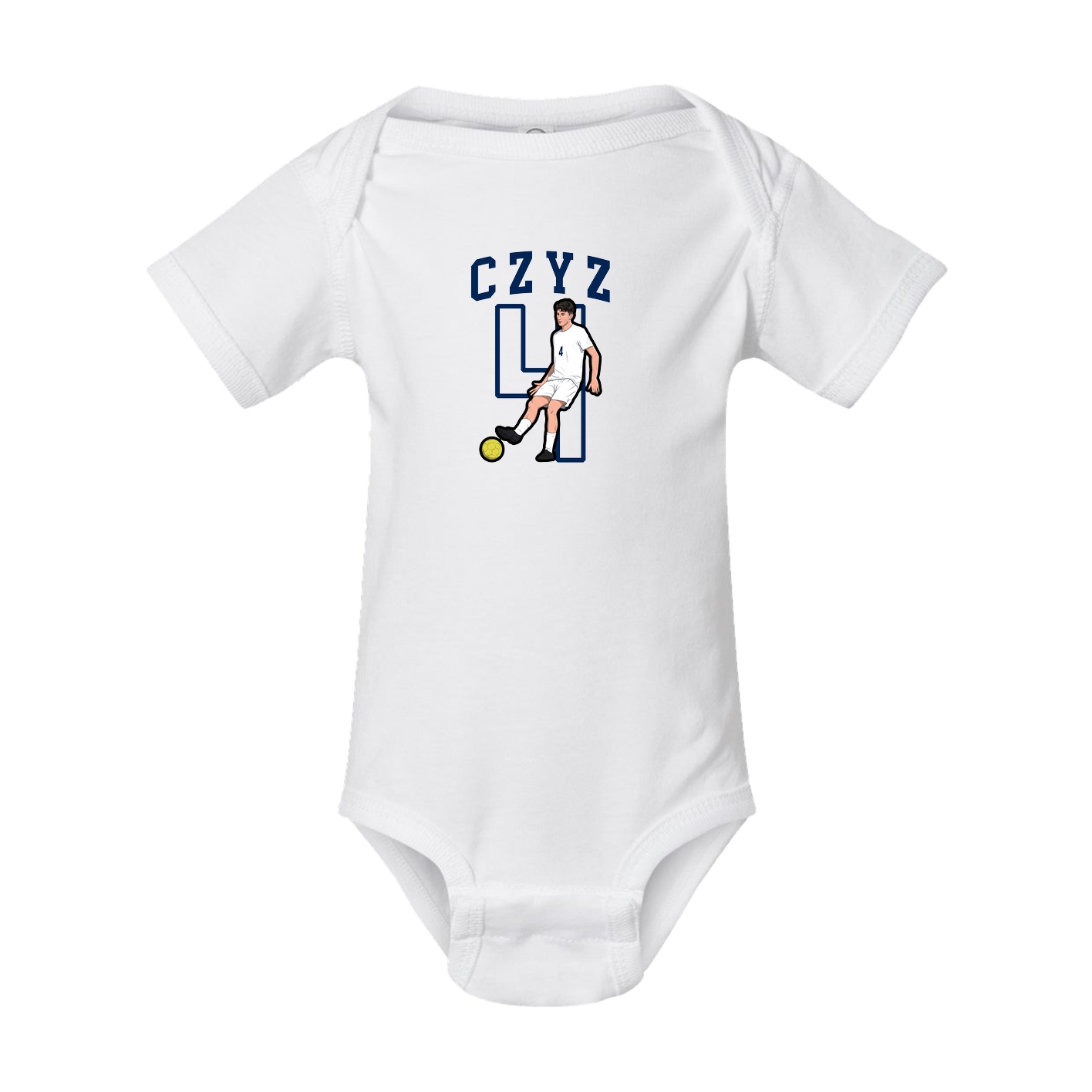 Baby Onesie — Shirsey in White