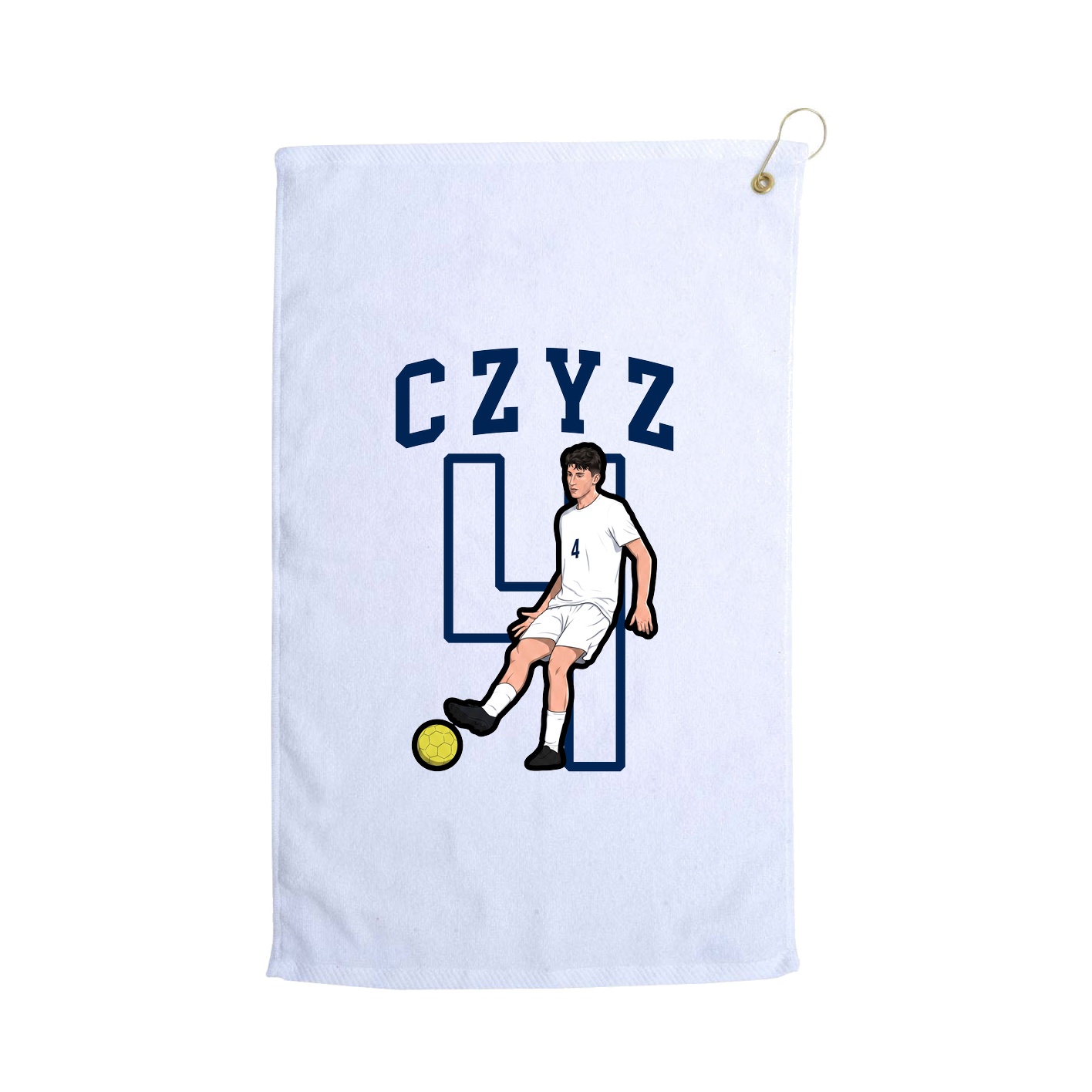 Golf Towel — Shirsey in White
