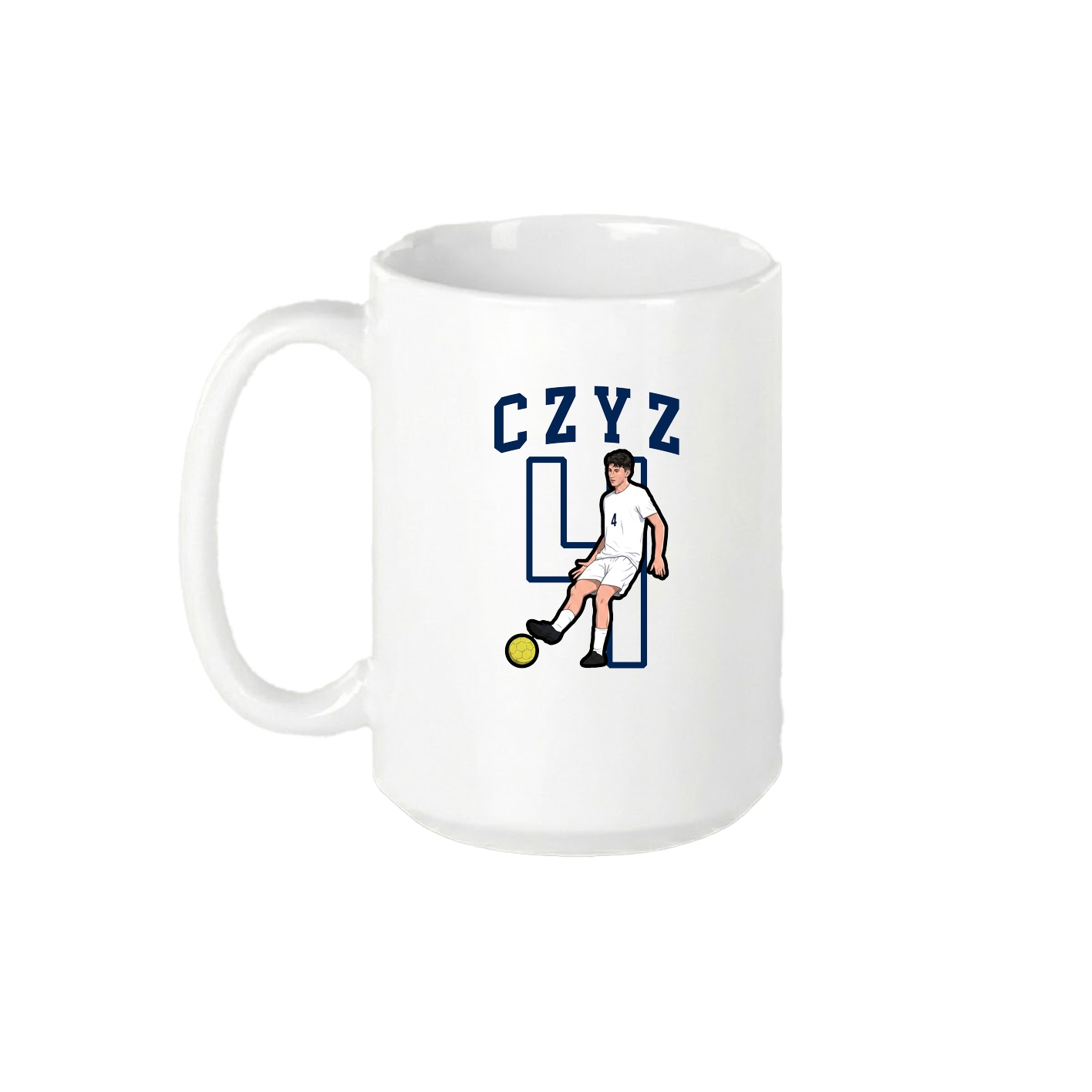 15oz Coffee Mug — Shirsey in White