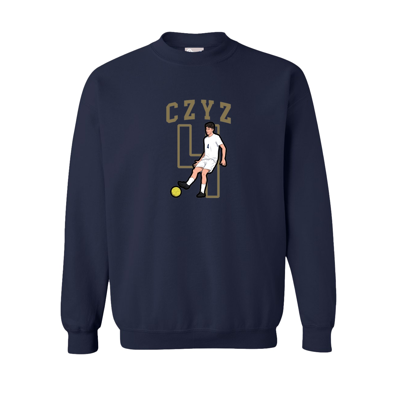 Fleece Crew — Shirsey in Navy