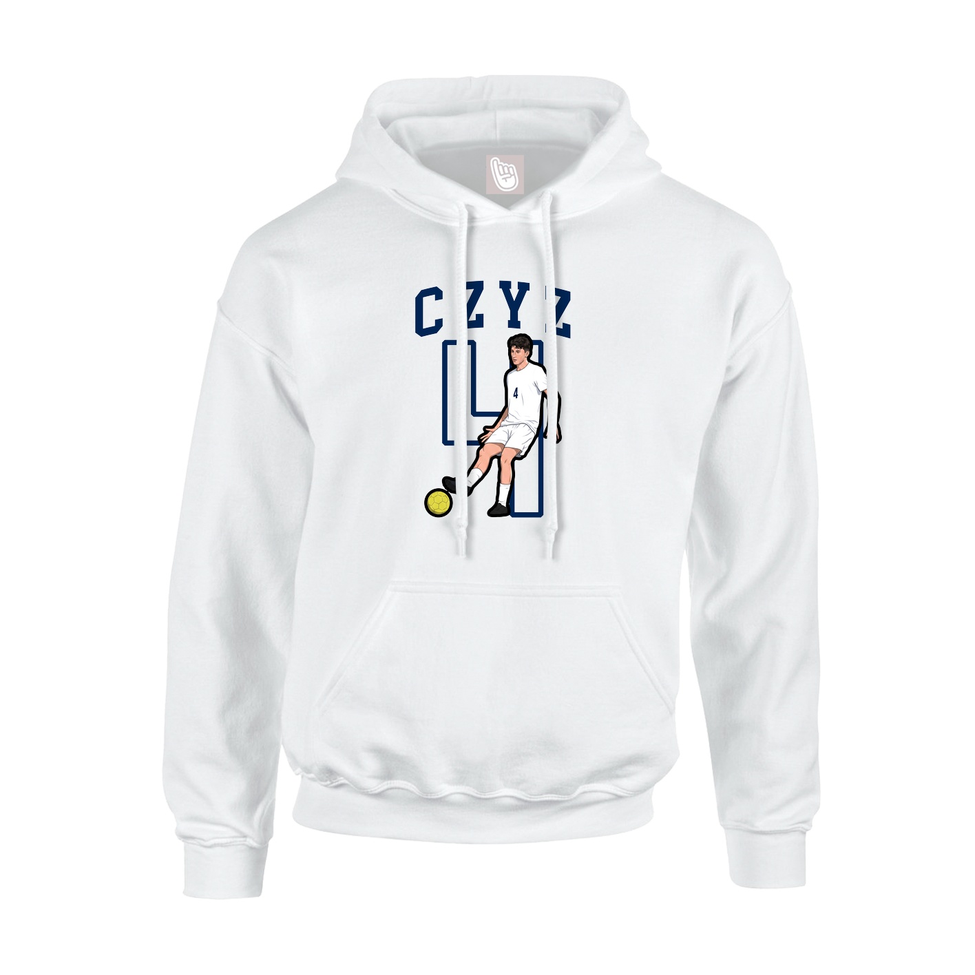 Youth Hoodie — Shirsey in White