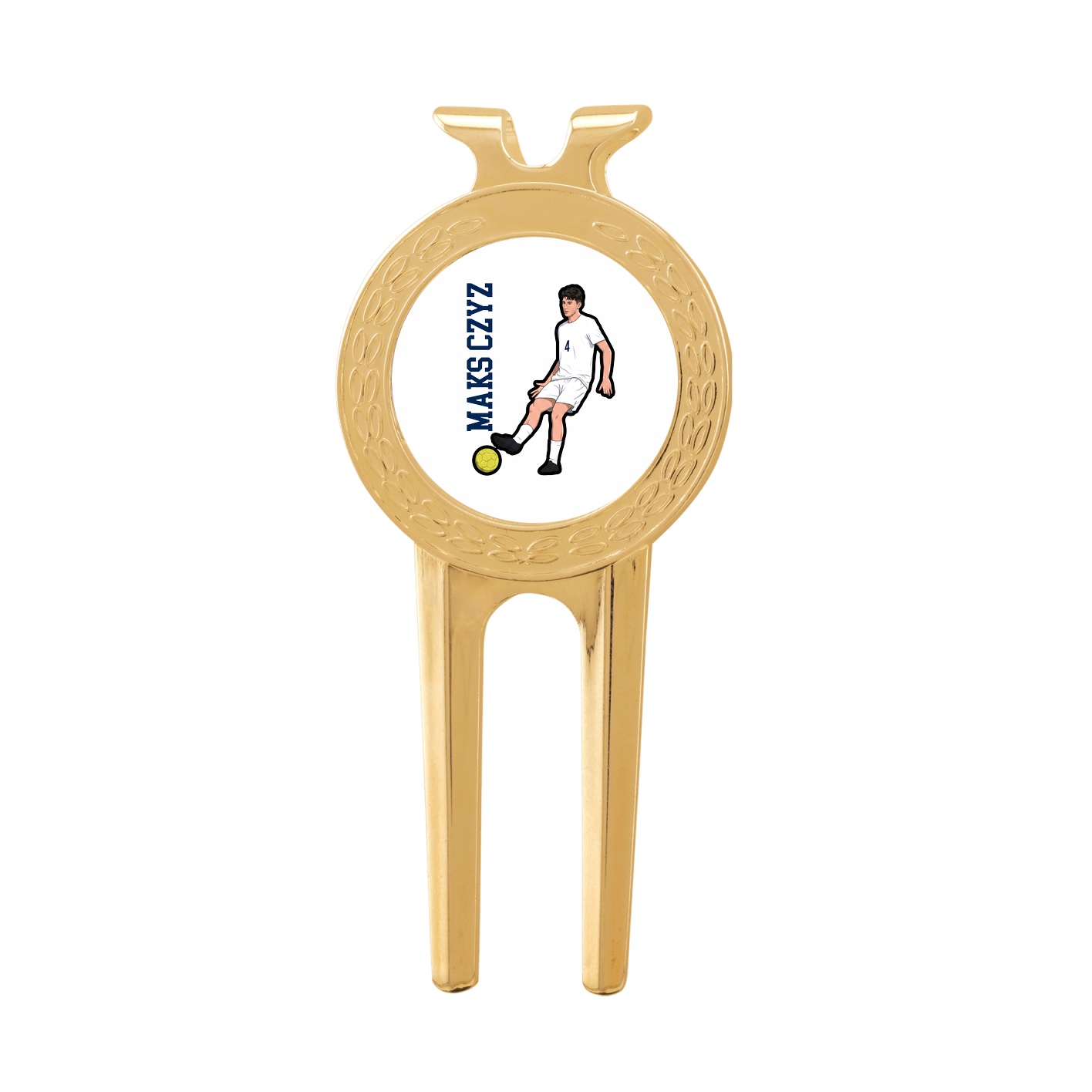 Divot Tool with Ball Marker — Name Vertical in Classic