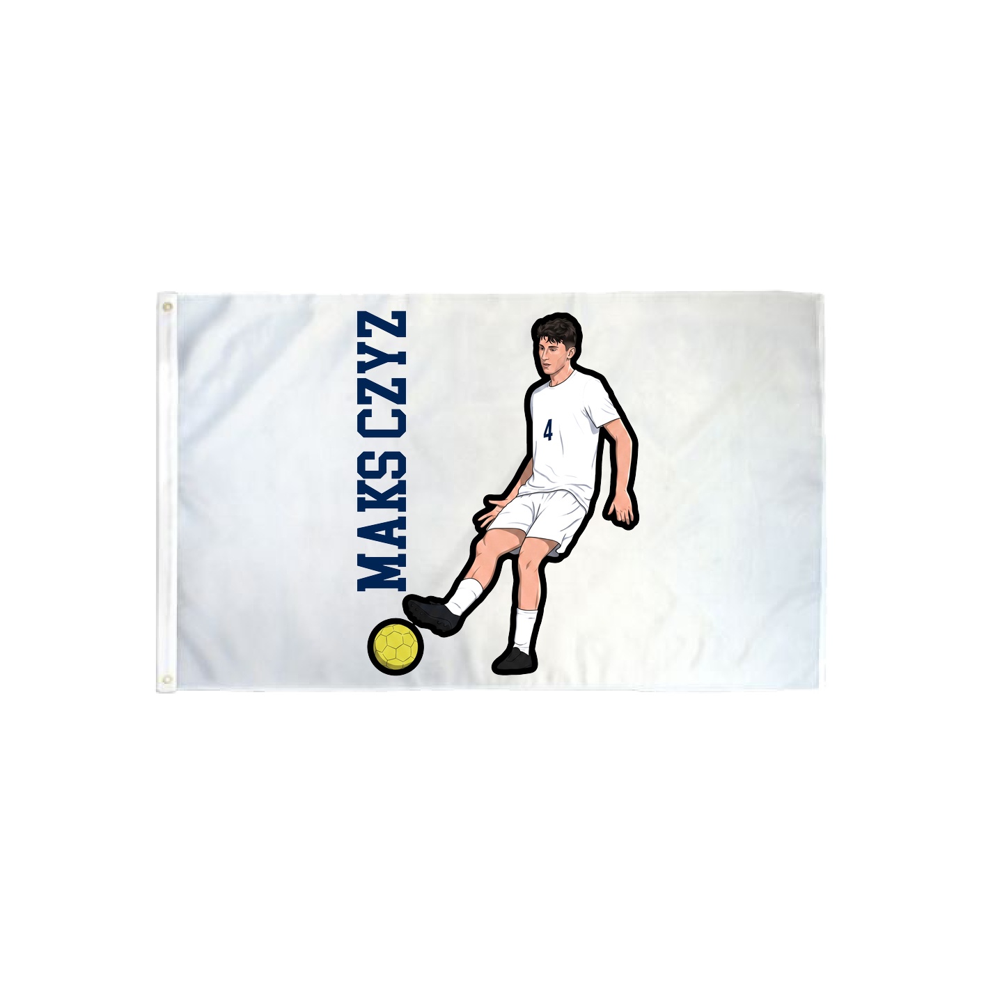 3x5 Flag — Name Vertical in Classic
