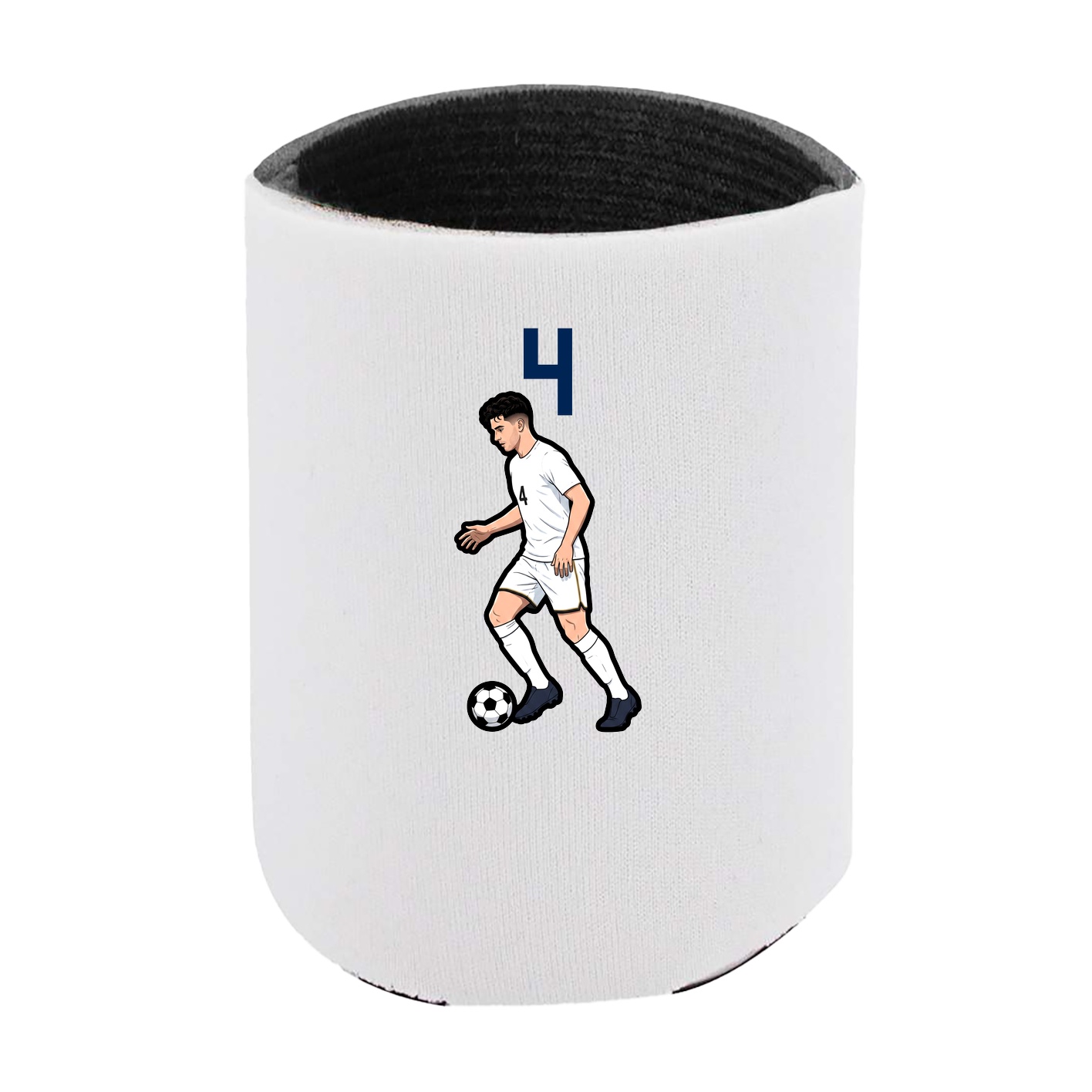 Can Holder — Number Top in White
