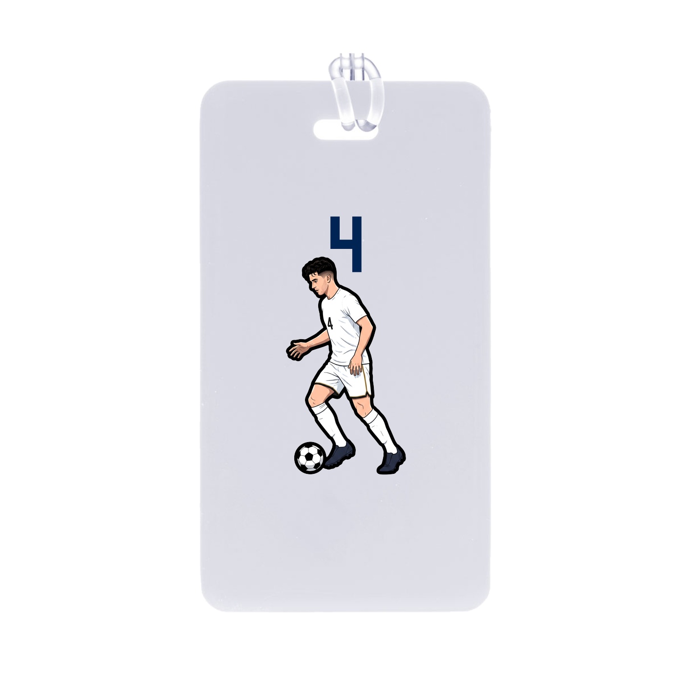 Bag Tag — Number Top in Classic