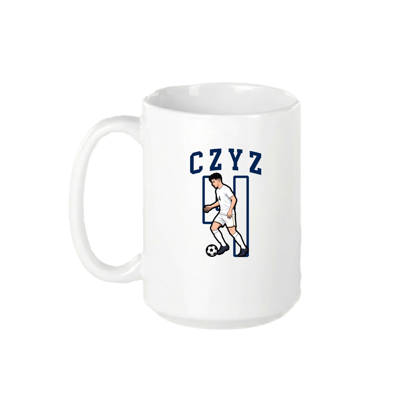 15oz Coffee Mug — Shirsey in White