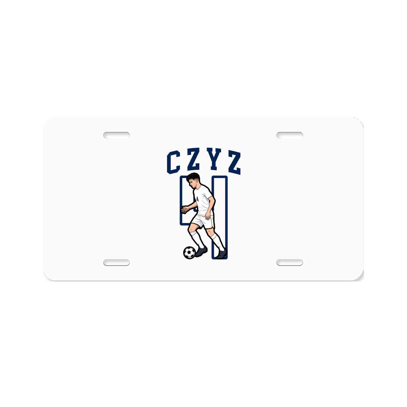 License Plate — Shirsey in Classic