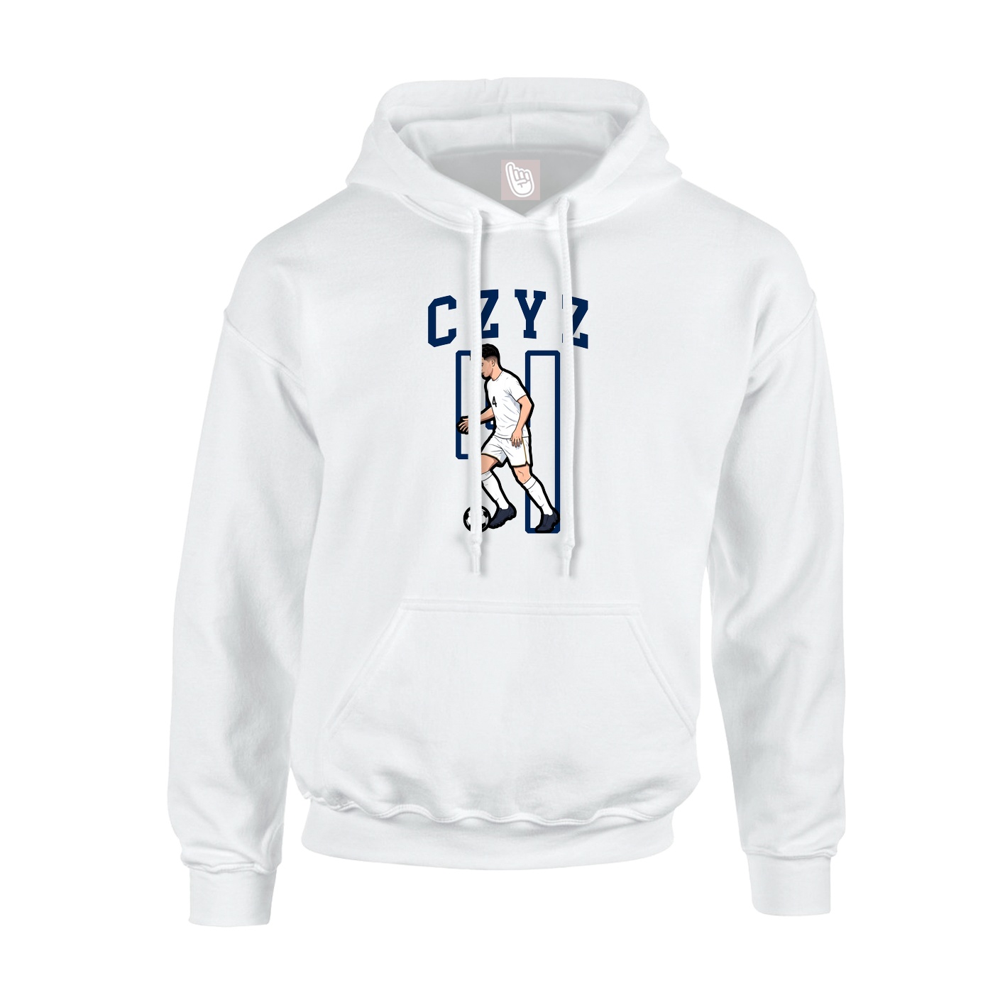 Youth Hoodie — Shirsey in White