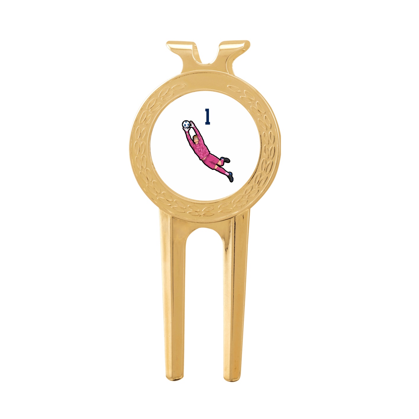 Divot Tool with Ball Marker — Number Top in Classic