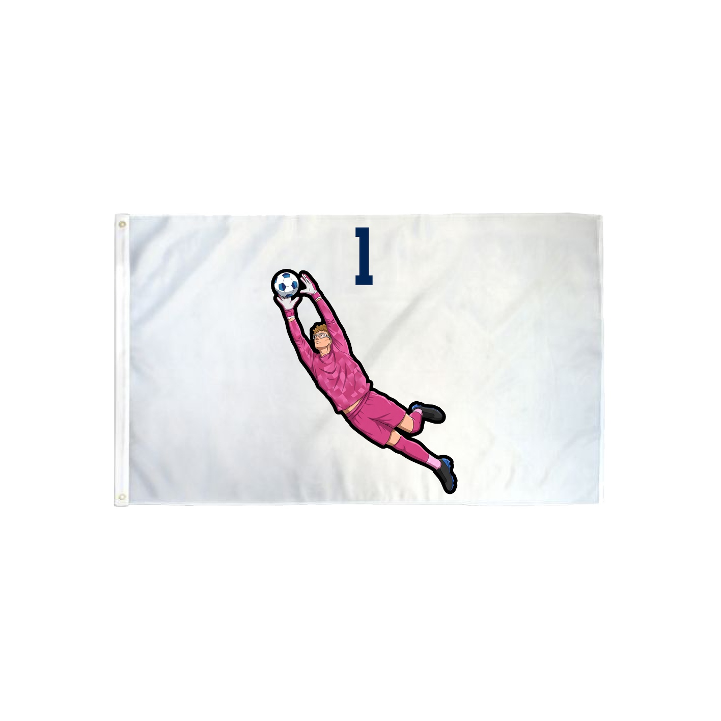 3x5 Flag — Number Top in Classic