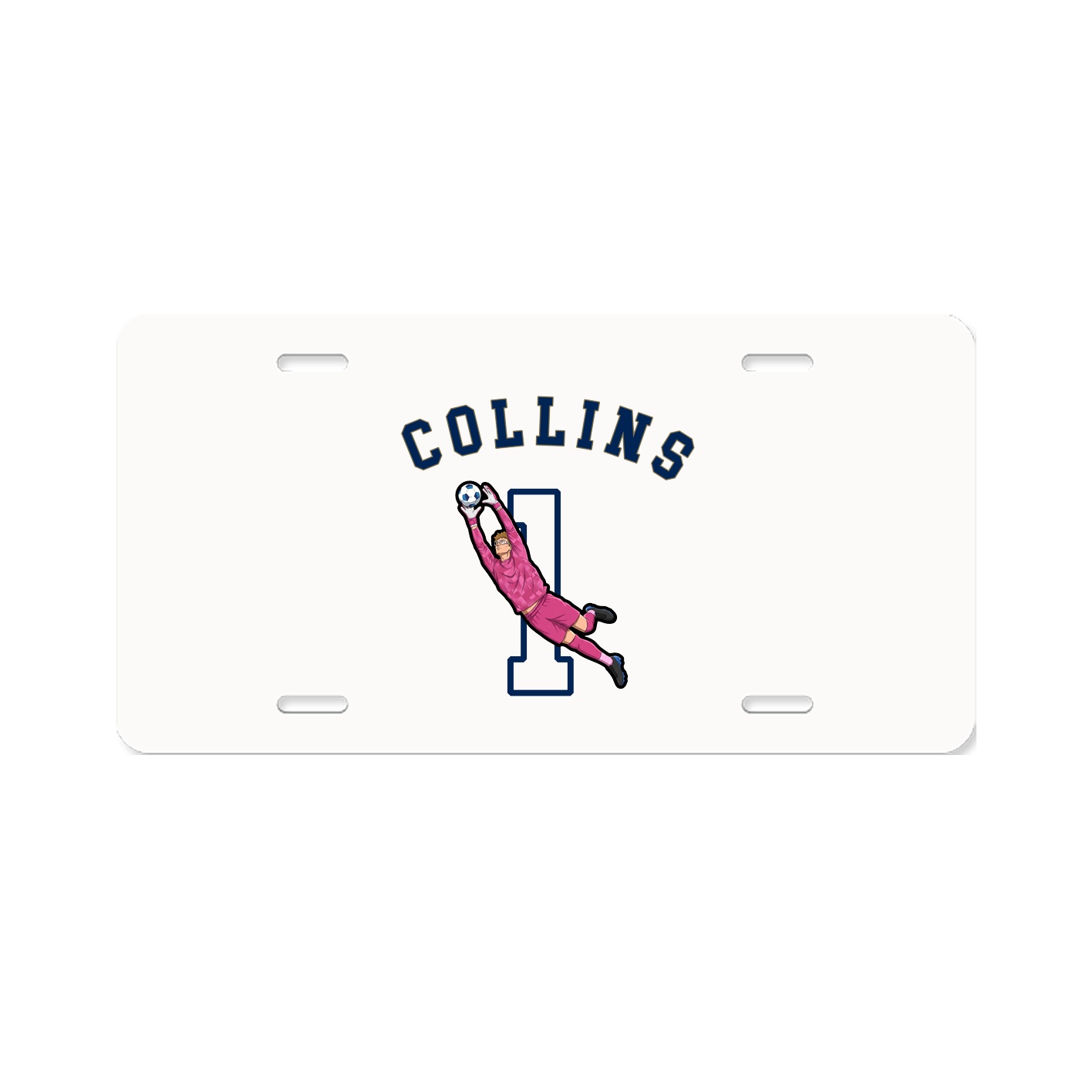 License Plate — Shirsey Arch in Classic