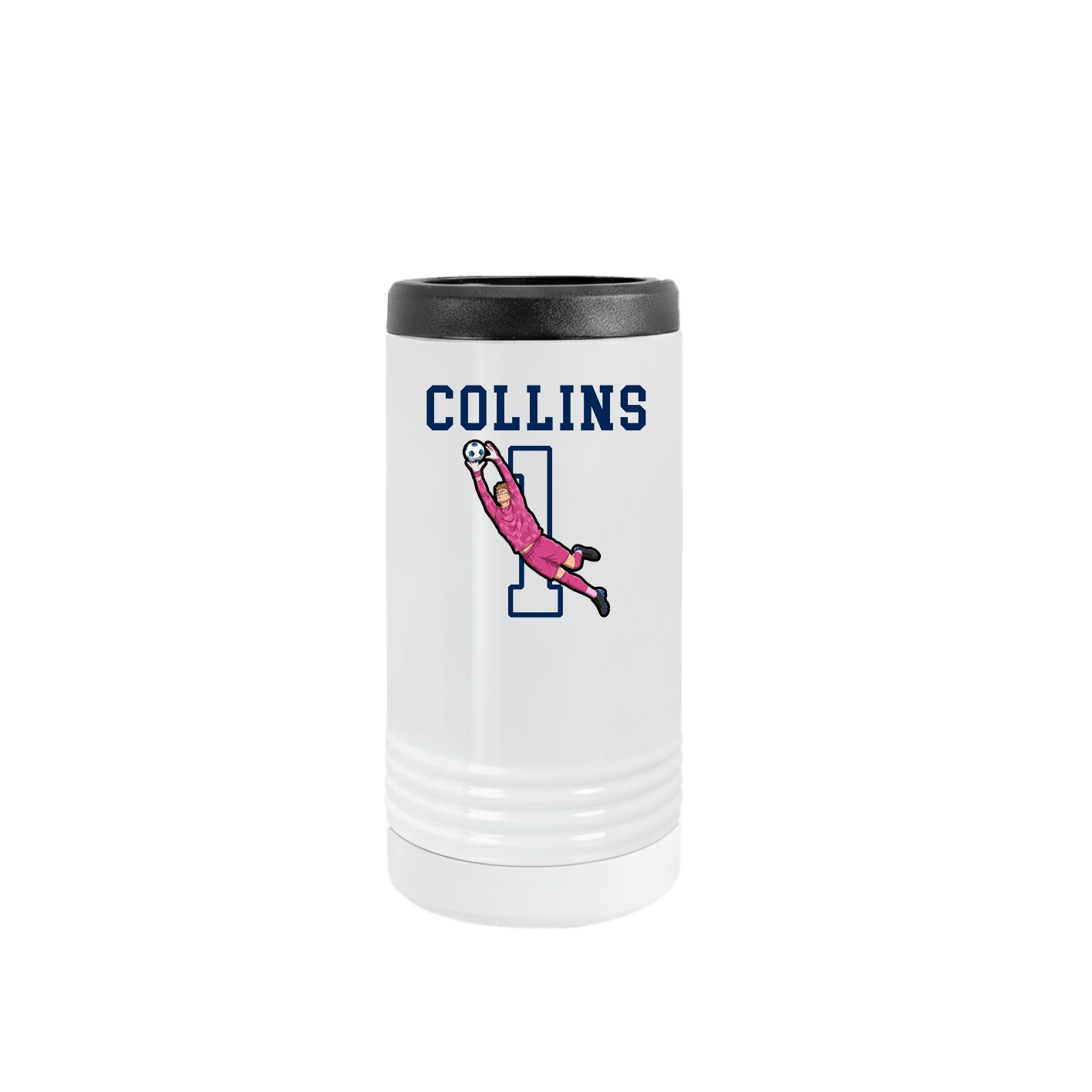 Slim Beverage Holder — Shirsey in White