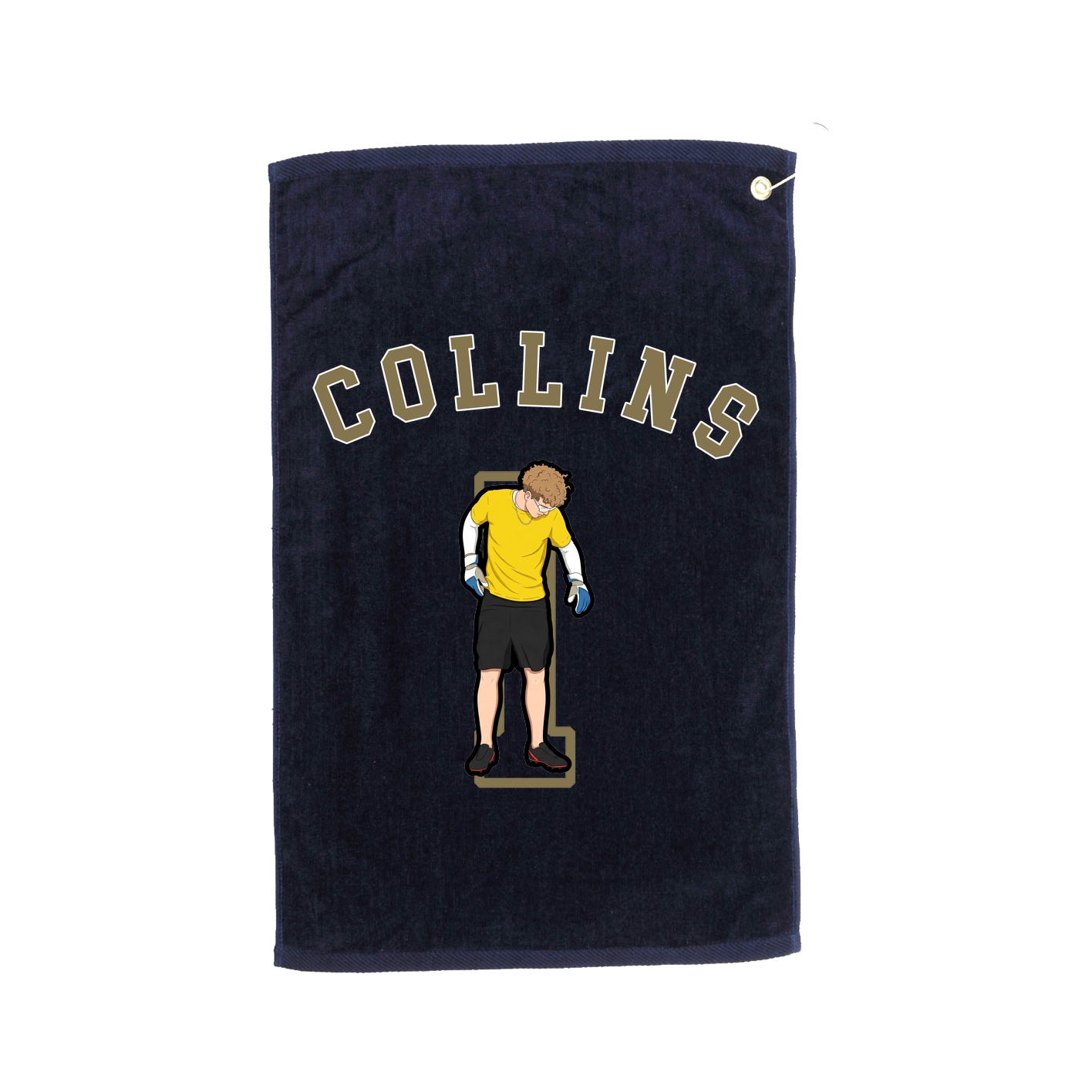 Golf Towel — Shirsey Arch in Navy