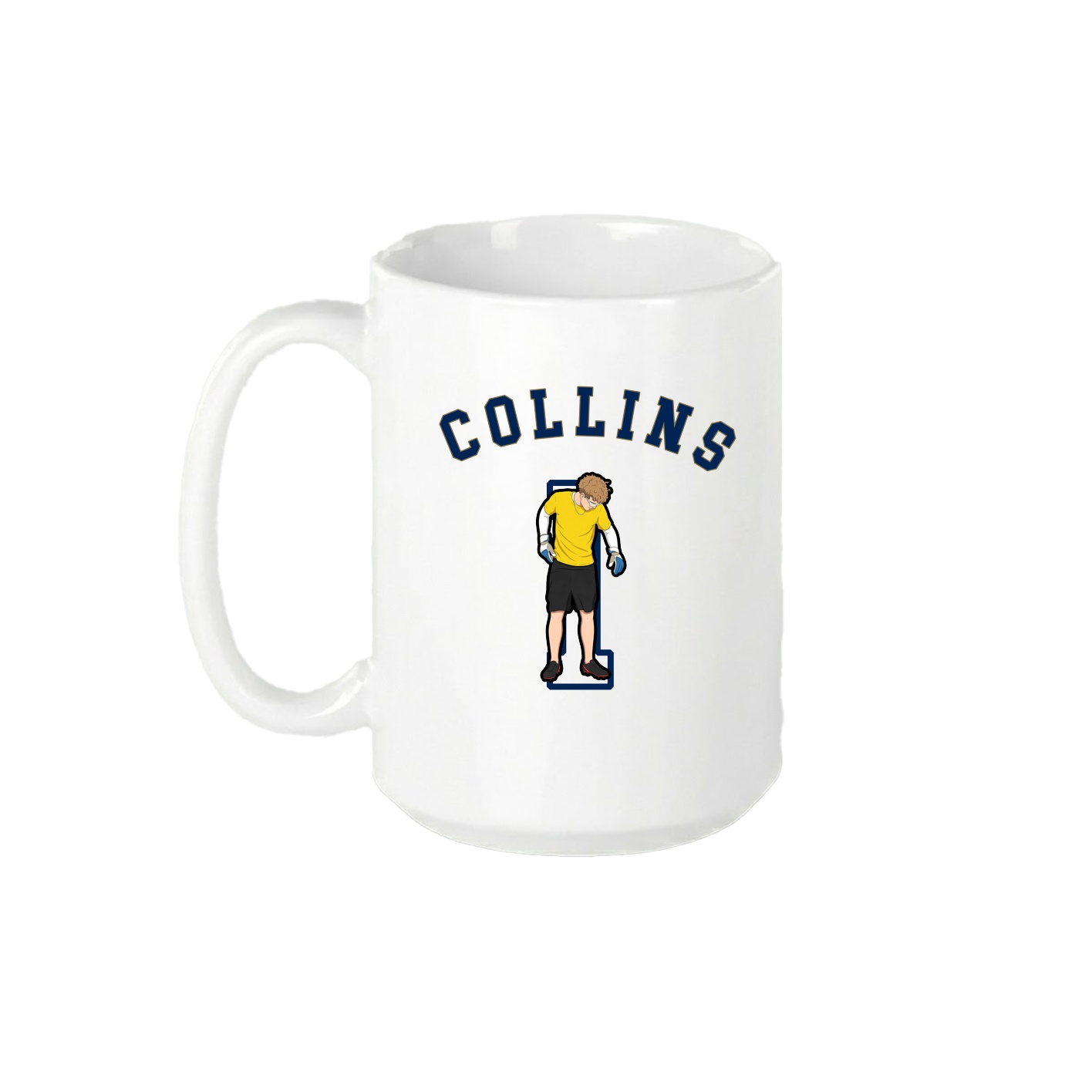 15oz Coffee Mug — Shirsey Arch in White