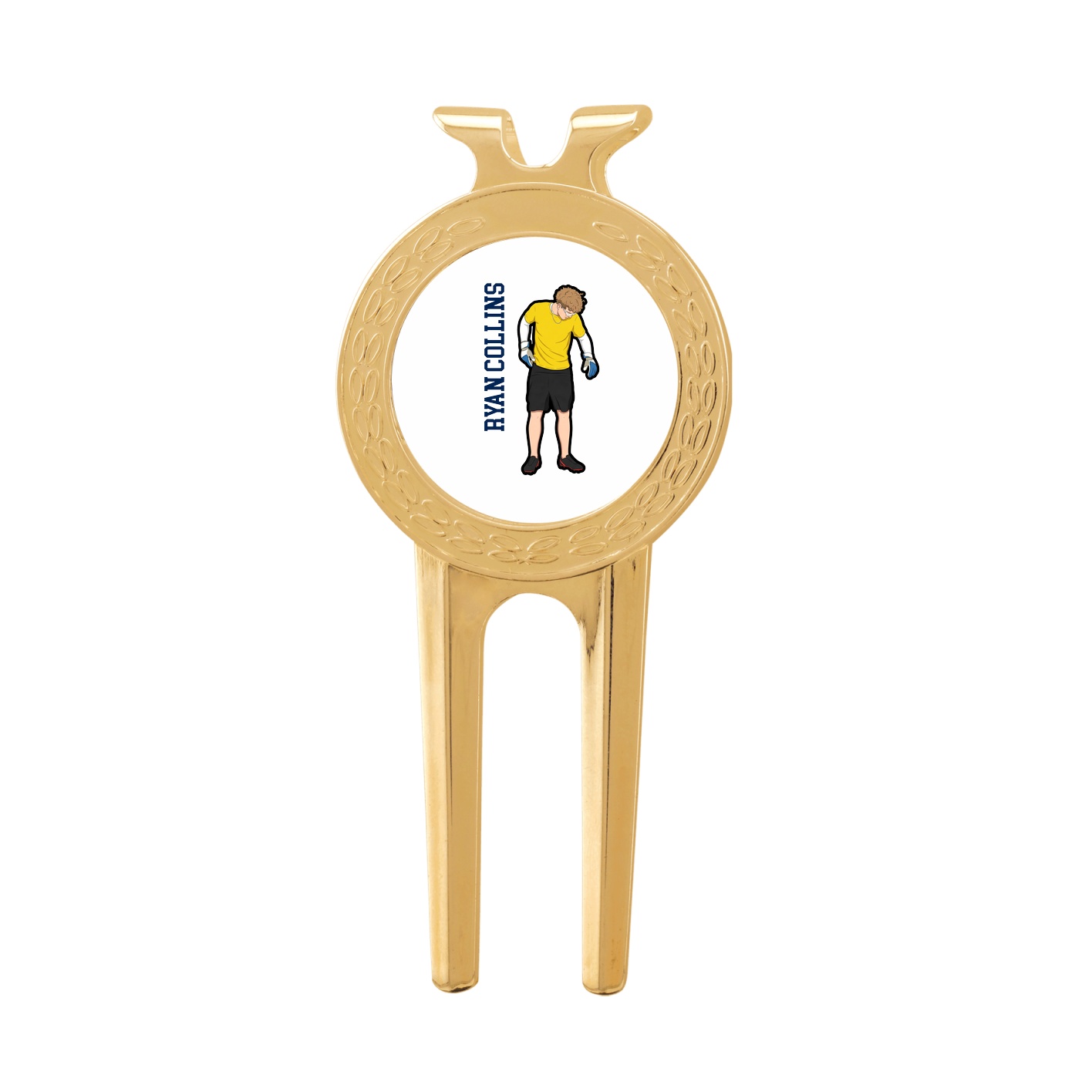 Divot Tool with Ball Marker — Name Vertical in Classic