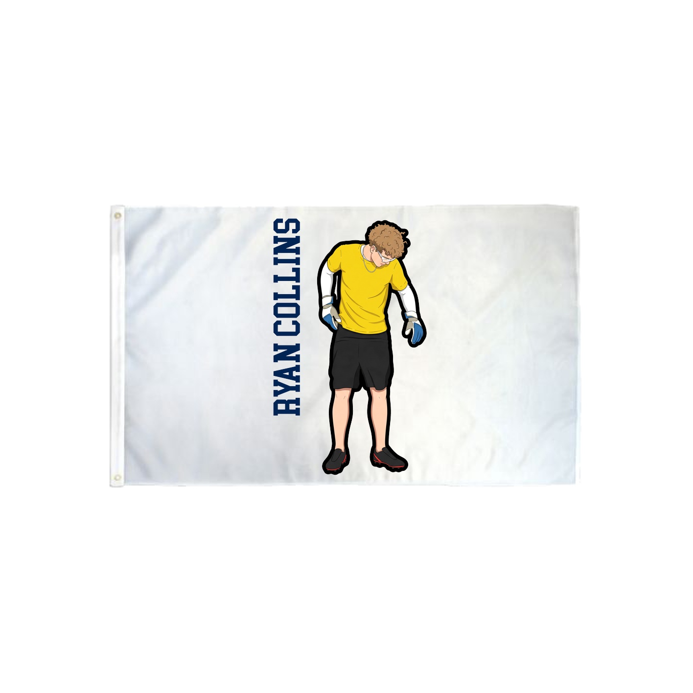 3x5 Flag — Name Vertical in Classic