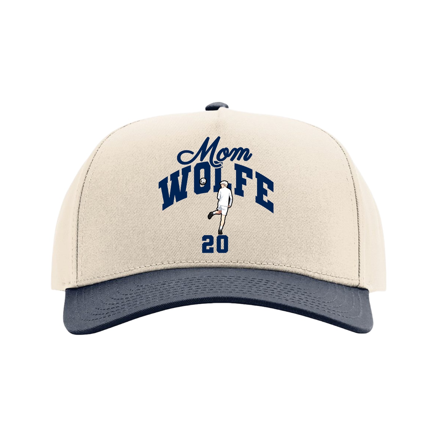 Full Fabric Five-Panel Champ Cap
