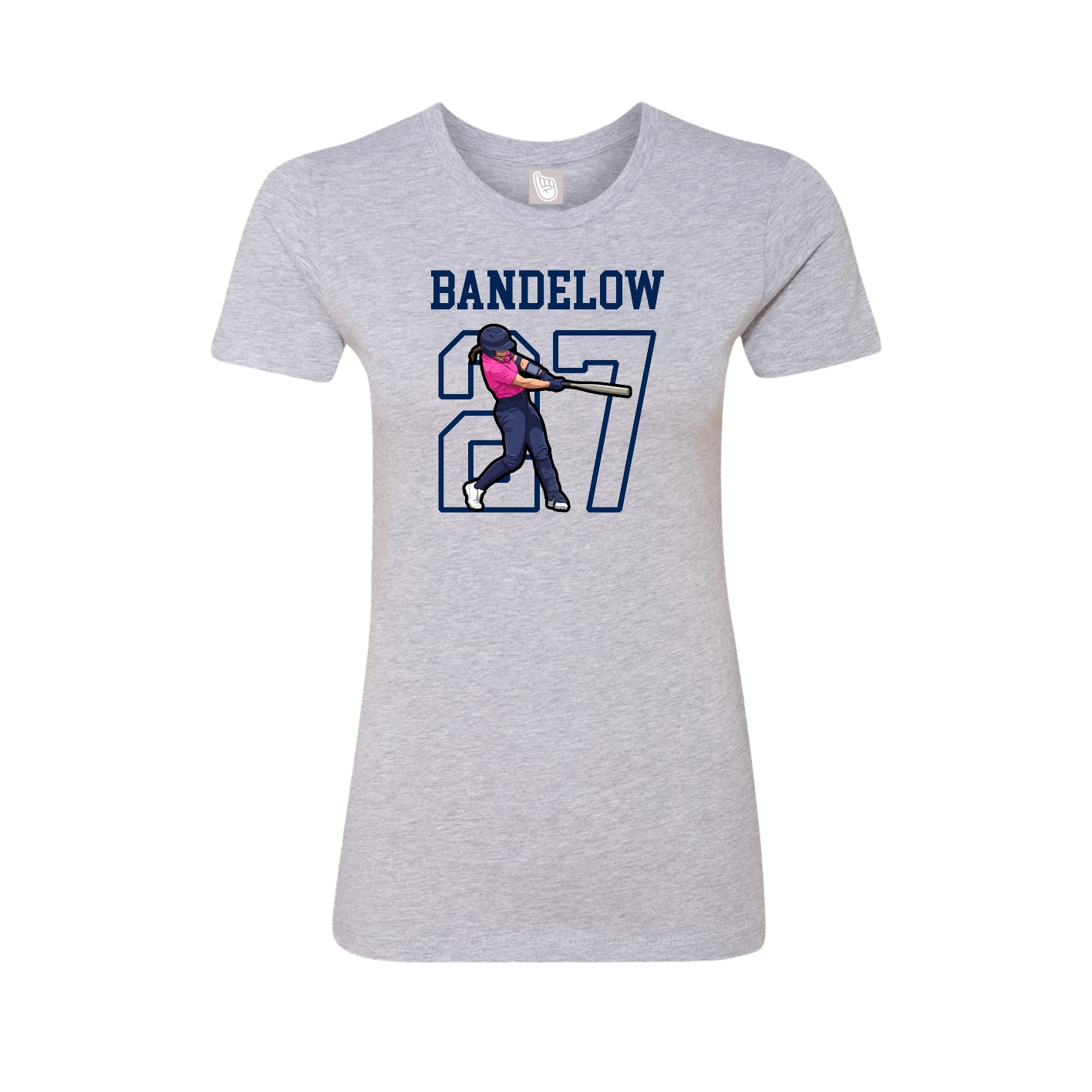Fitted Women's Tee — Shirsey in Grey