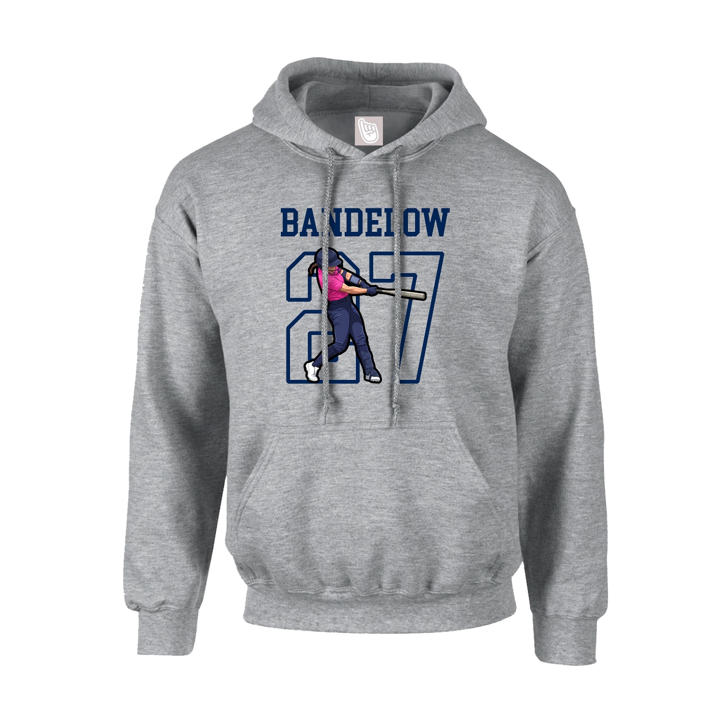 Hoodie — Shirsey in Grey