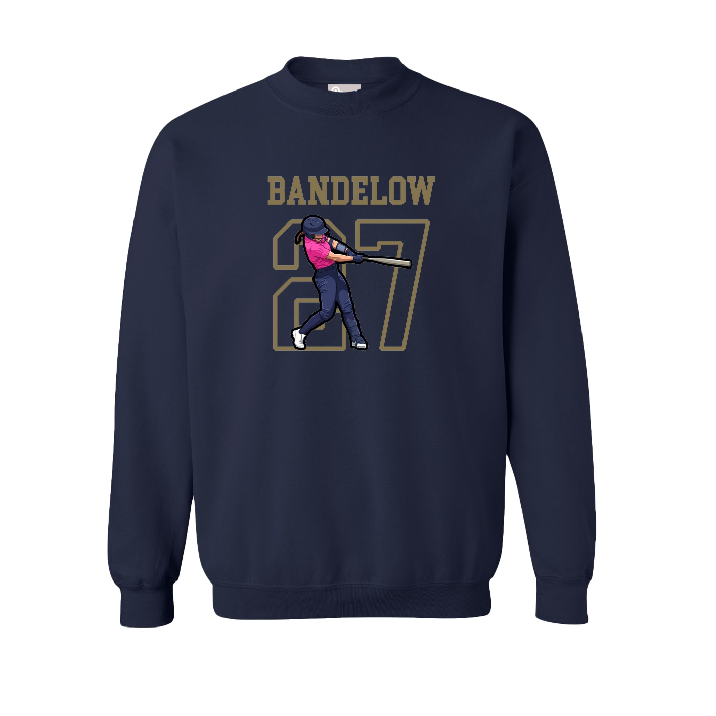 Fleece Crew — Shirsey in Navy
