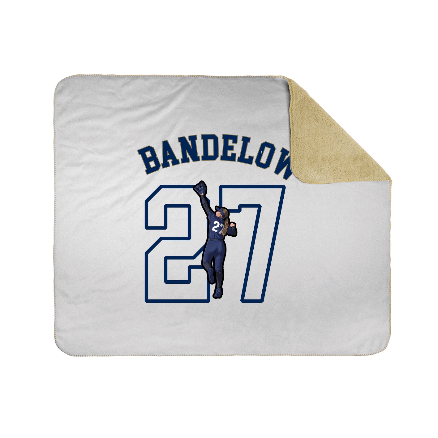 Throw Blanket — Shirsey Arch in White