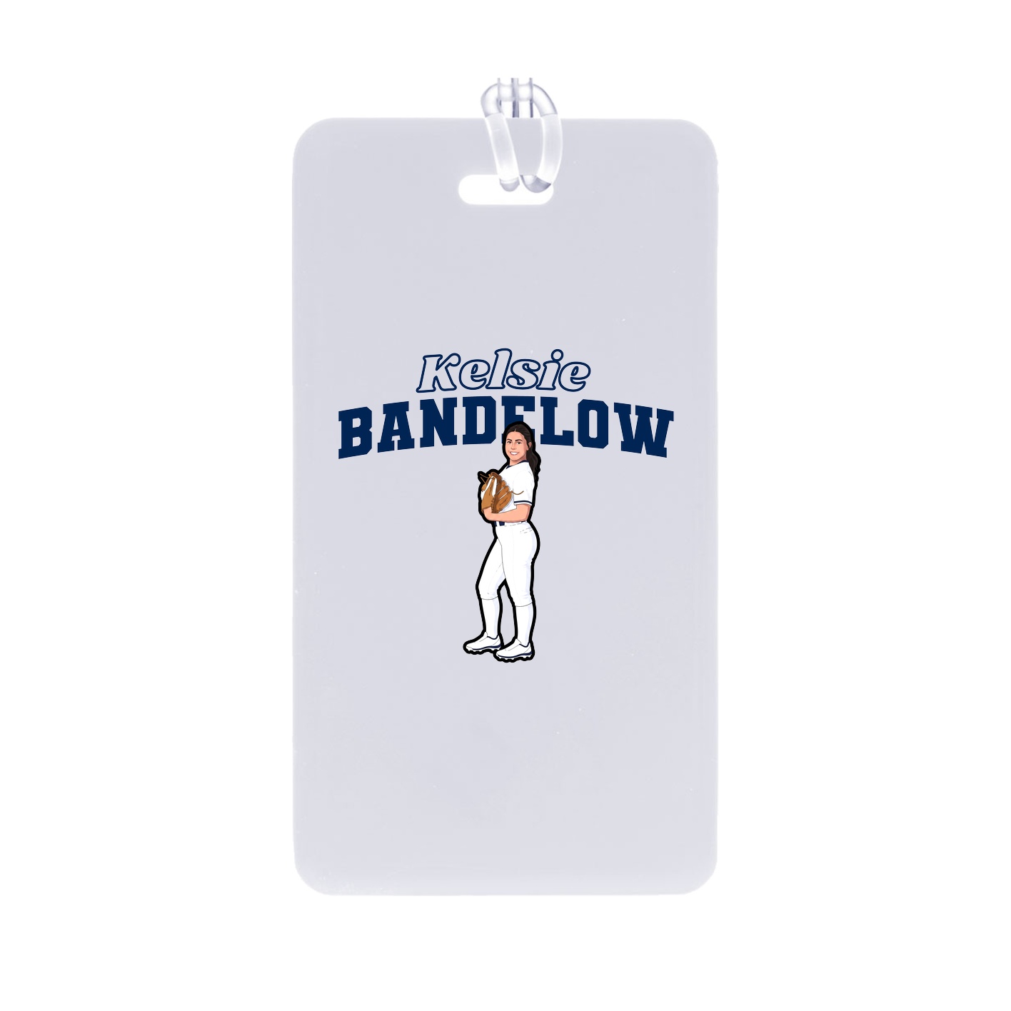 Bag Tag — Name Arch in Classic